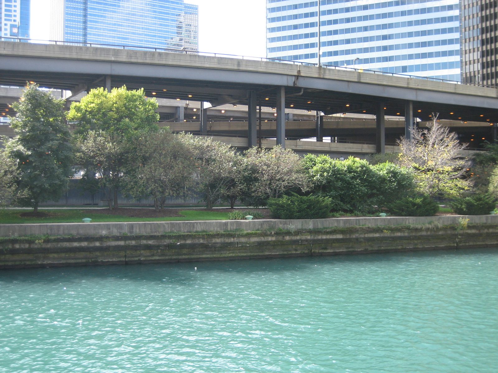 I was very surprised by how green the water was, both in the lake and the river.  The river was...