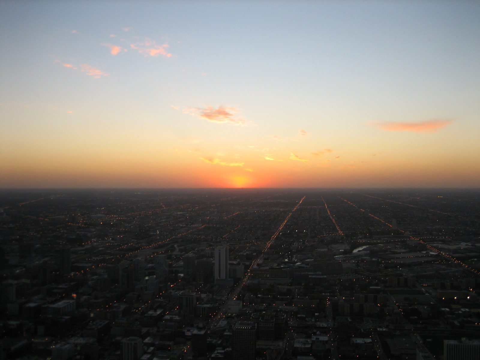 Goodbye, sun.