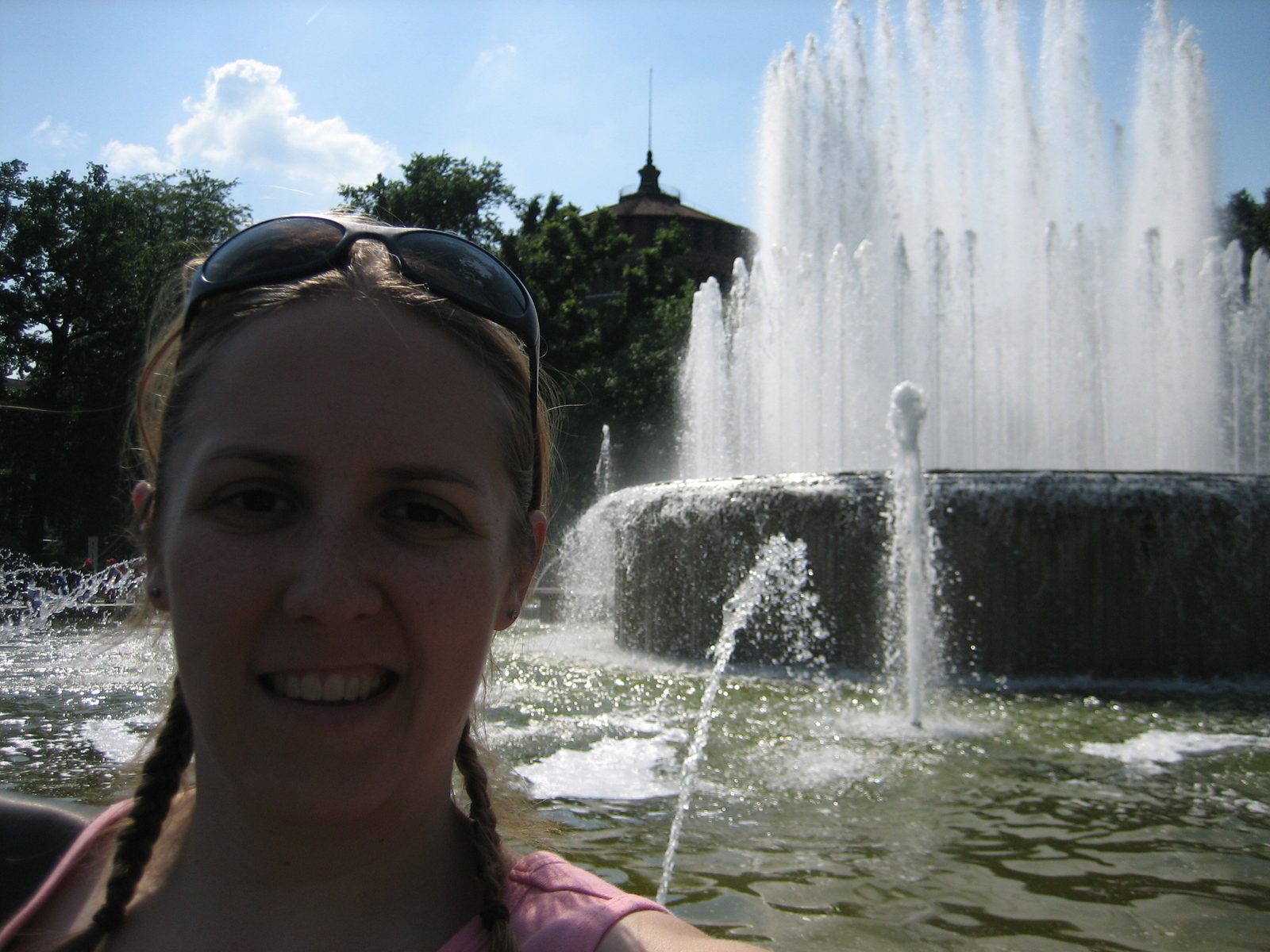 Self-photo #1!  There are a lot of these to come...  Can you see the jetlag yet?