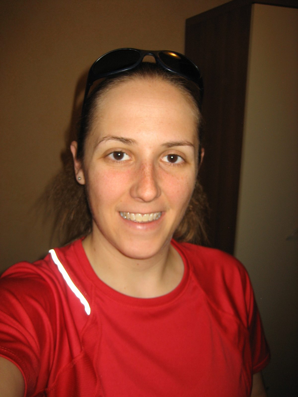 Self-portrait Tuesday AM, after 13 hours of sleep.  I had gone to bed at 6pm Monday night, and...