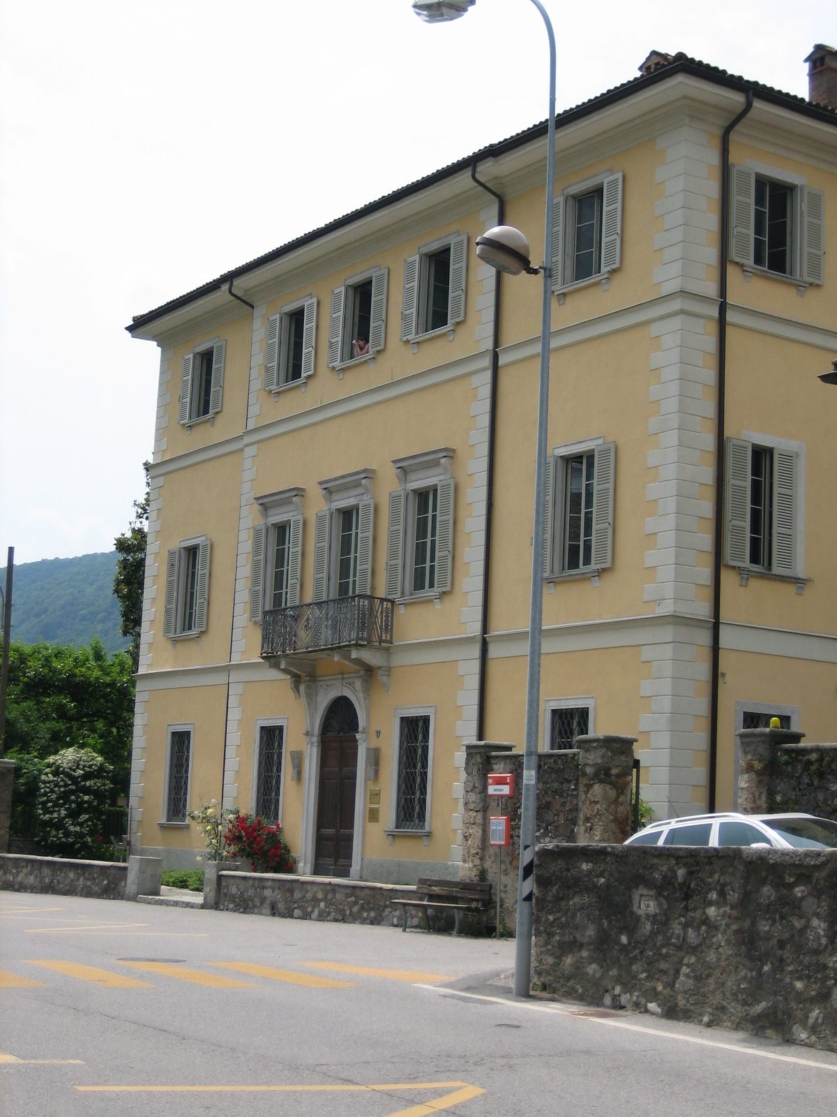 The Virginia Tech villa.  It was only mentioned in passing, so I hope I'm right in saying this...