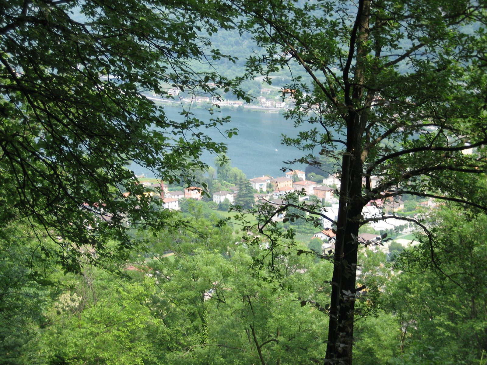 Looking down towards Riva.