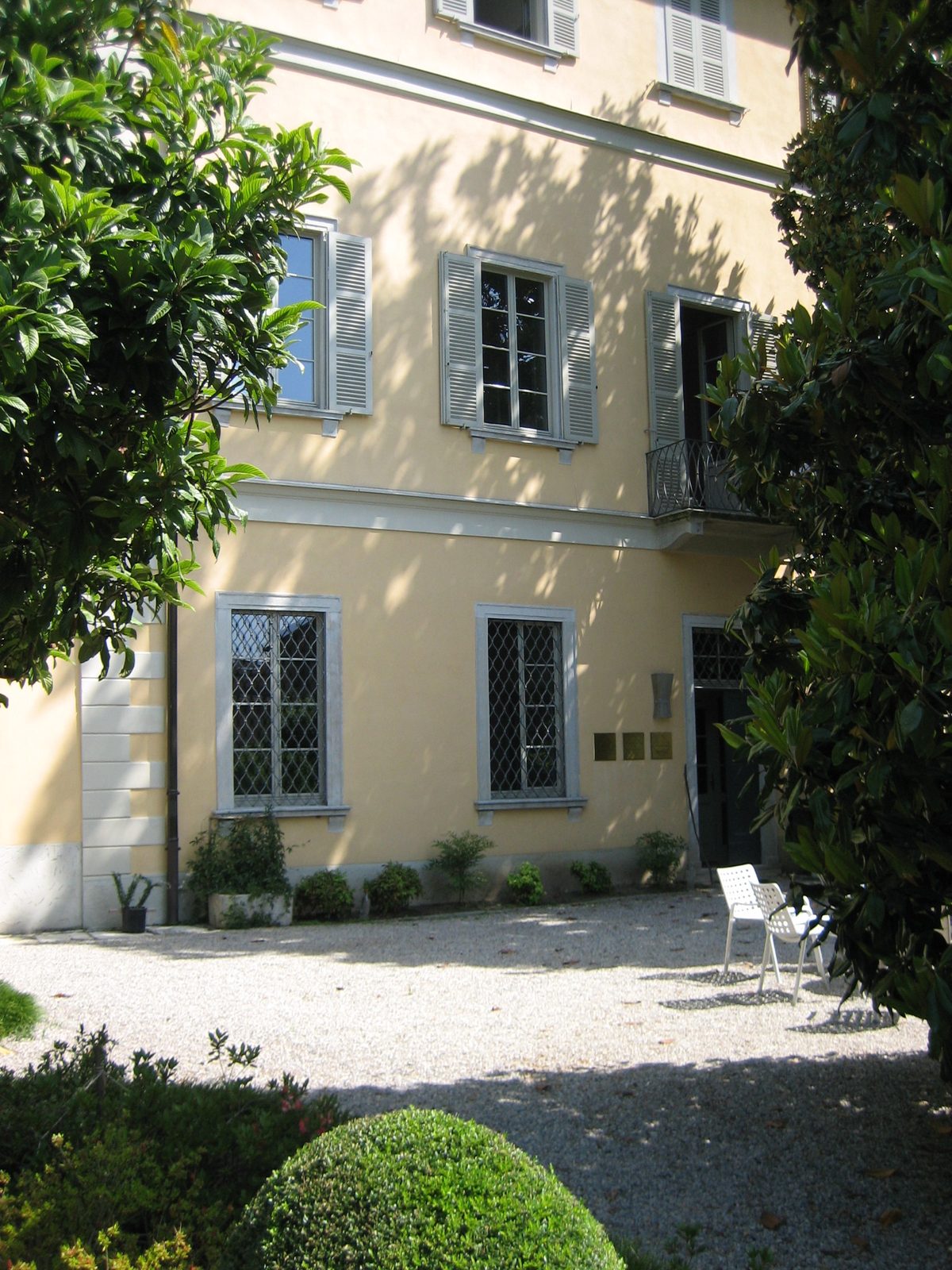Back door to the Villa.