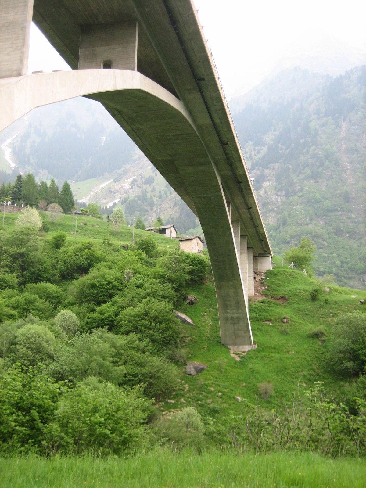 This, however, is the second bridge.  Ridiculously, one would cross bridge one, make an...