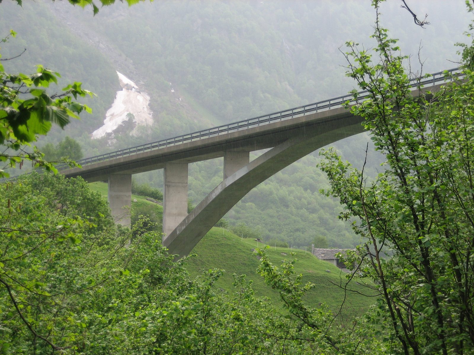 Looking back at bridge 1.