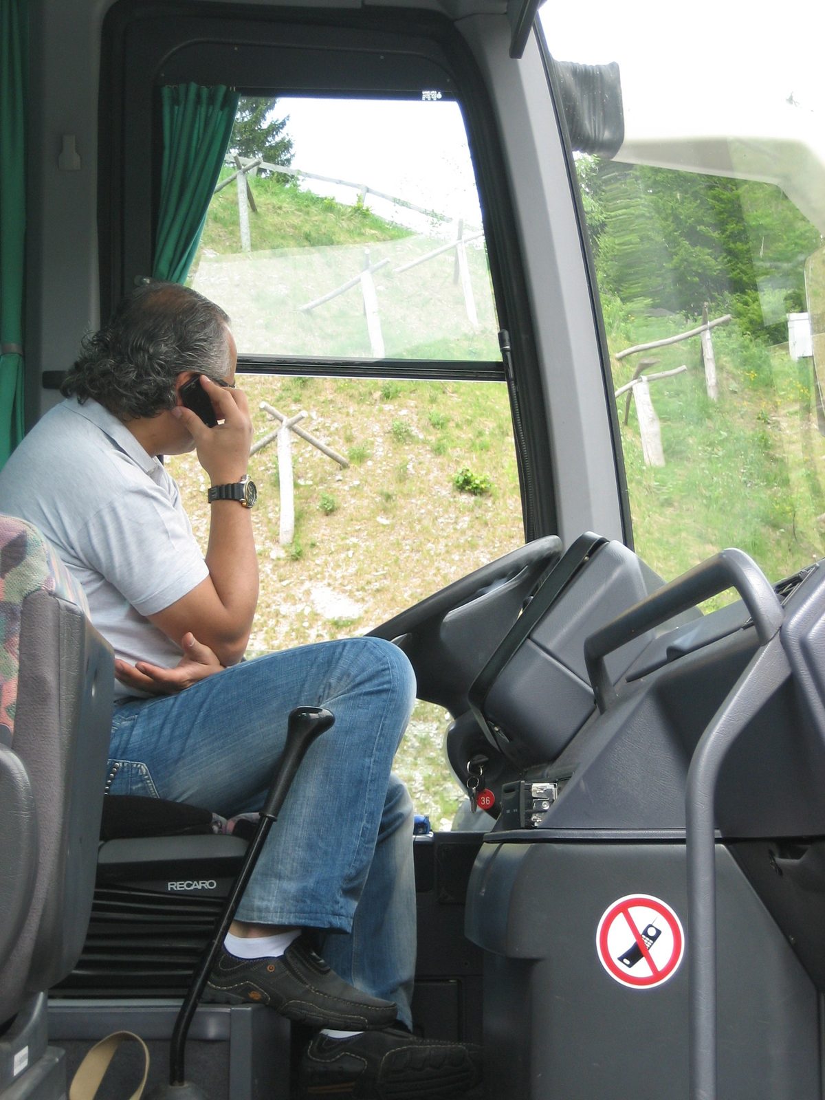 For our bridge tour, we were driven around by Fabio, a dear Swiss man who did not once, that I...