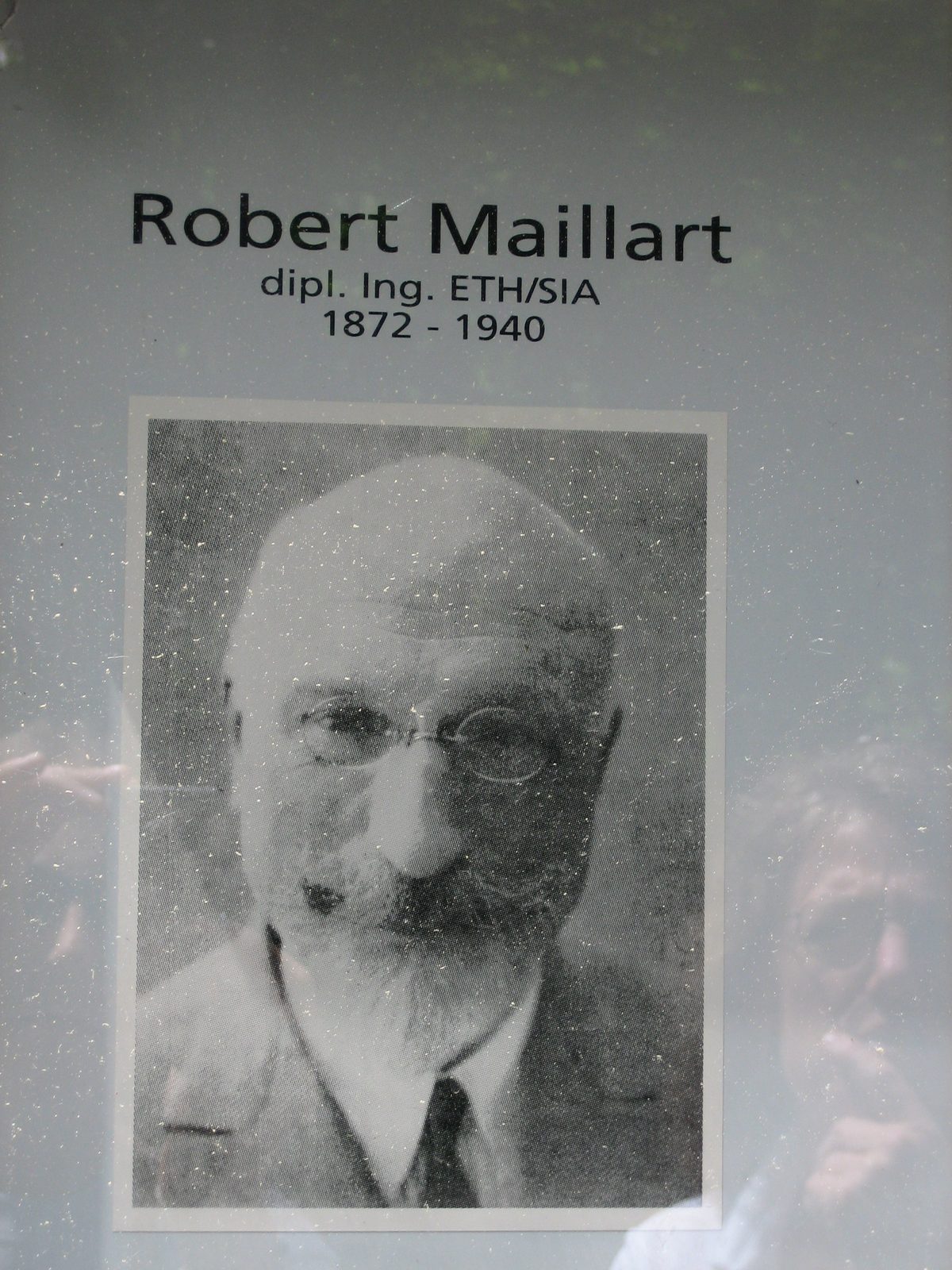 Robert Maillart: owner of the world's best professional headshot.
