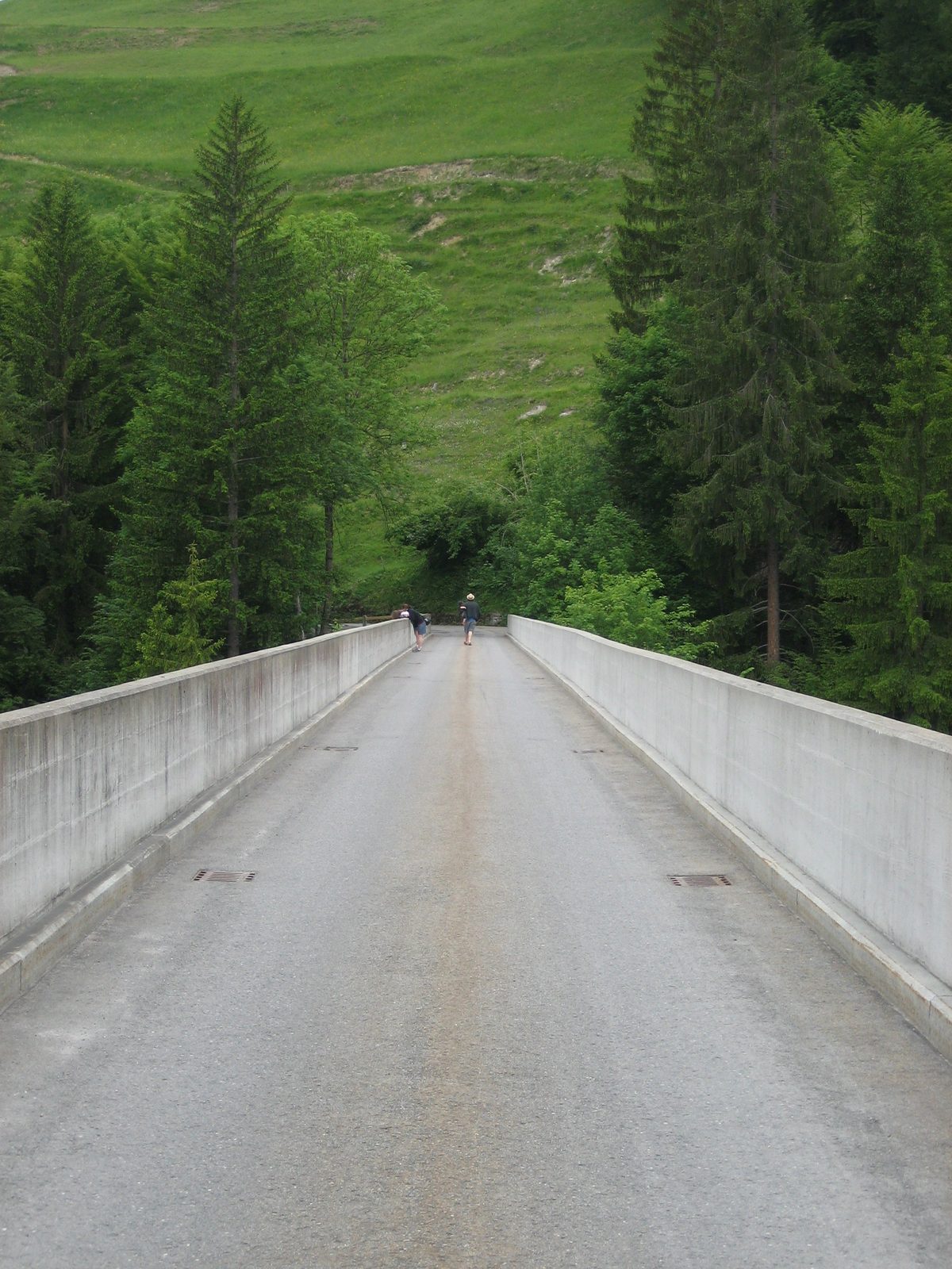 Did I mention this bridge was basically one lane wide and supposedly served about 100 people?