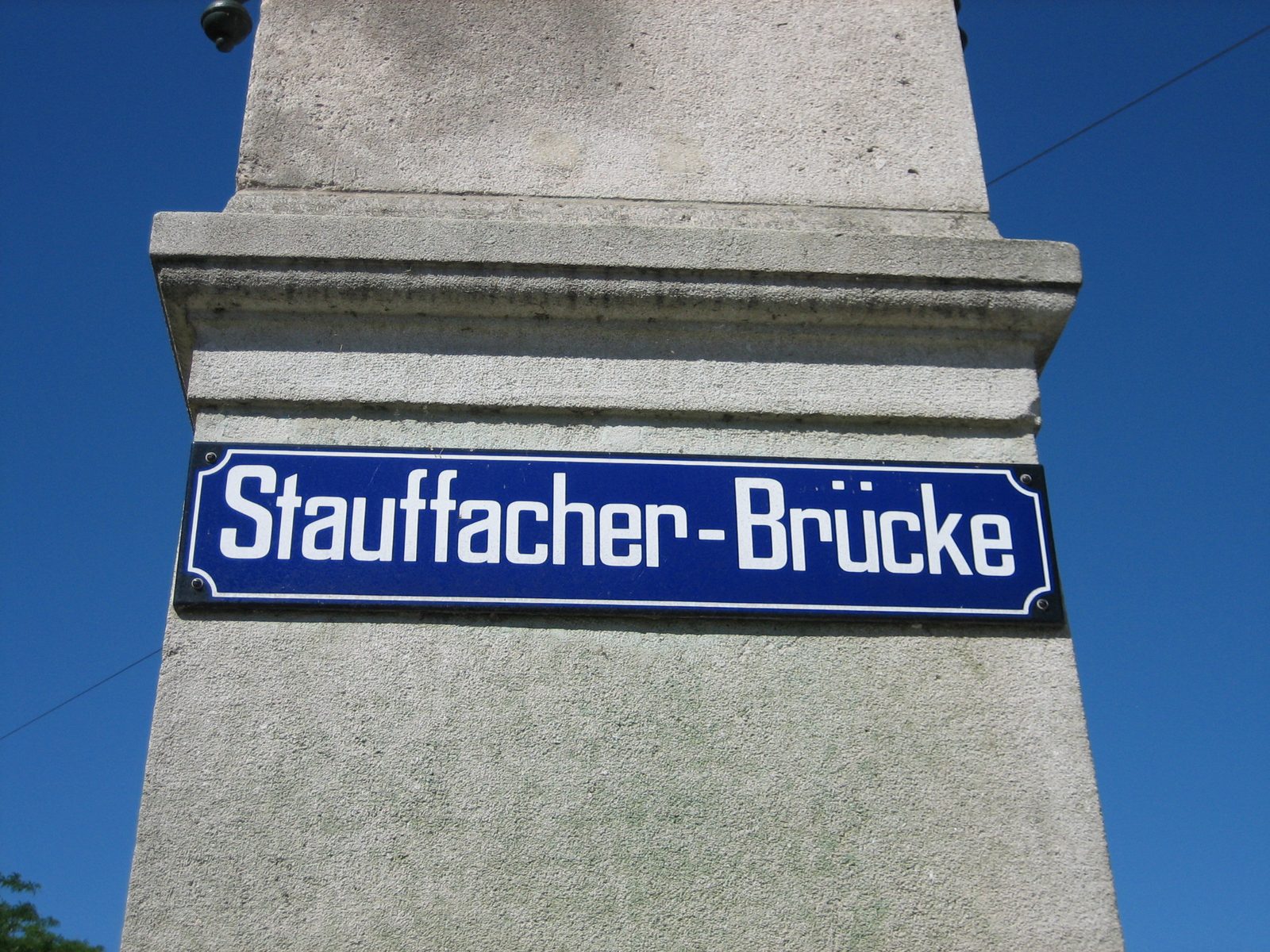 Stauffacher-Brucke!
