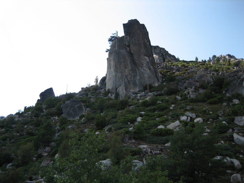 Upper Spire.  Not climbed by us today.