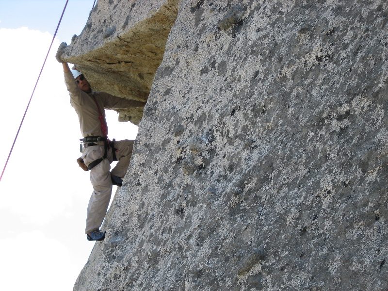 John approaching the roof of Over Easy, sequence shot #3.