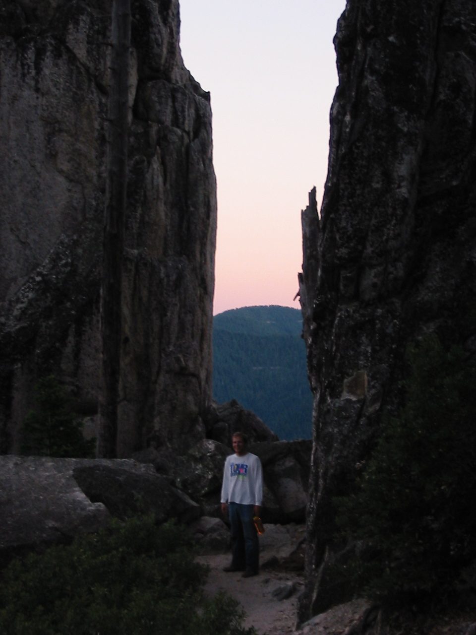 John and castle crags.  There is actually rock climbing off the north side of the crags that...