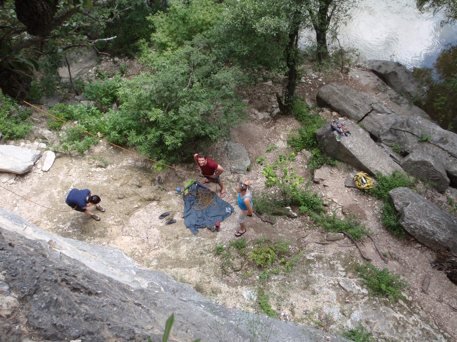 Next, I found a good perch to get more interesting pictures from above. No more shots from below...
