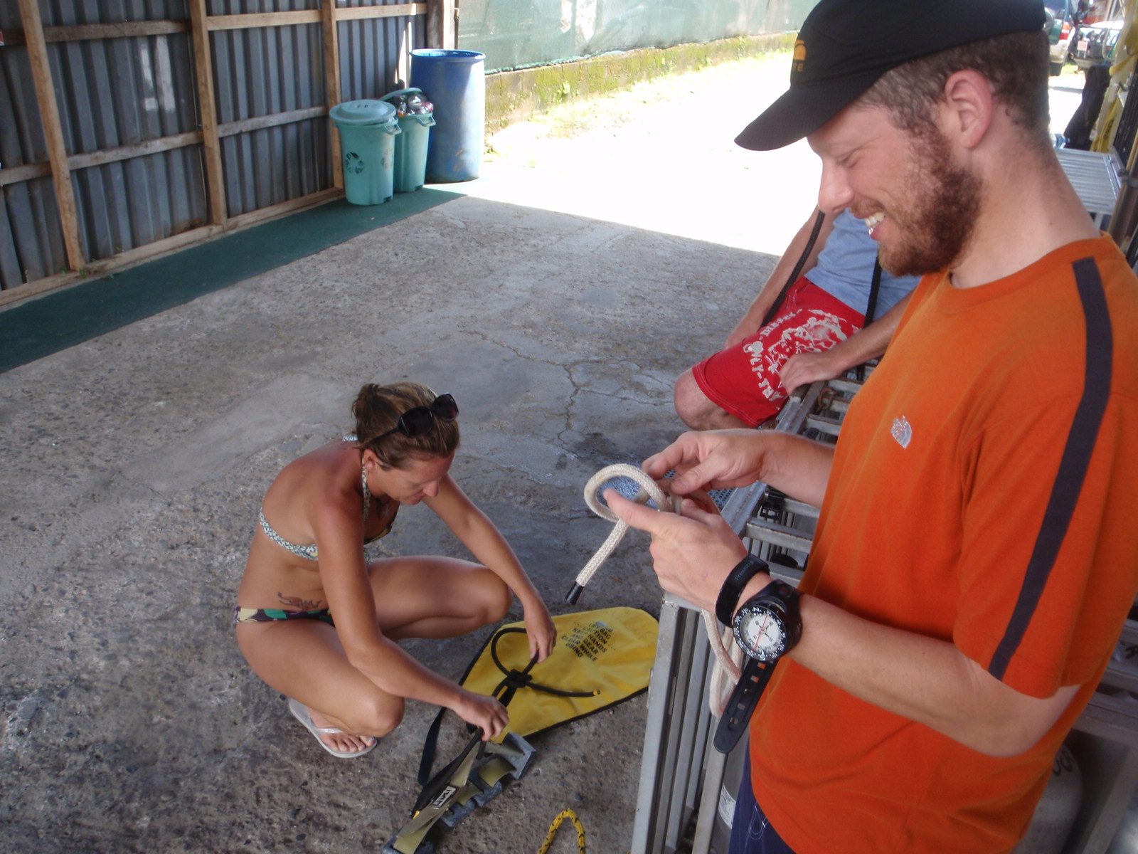 As part of our Advanced Open Water Diver certification class, we elected to take a class on...