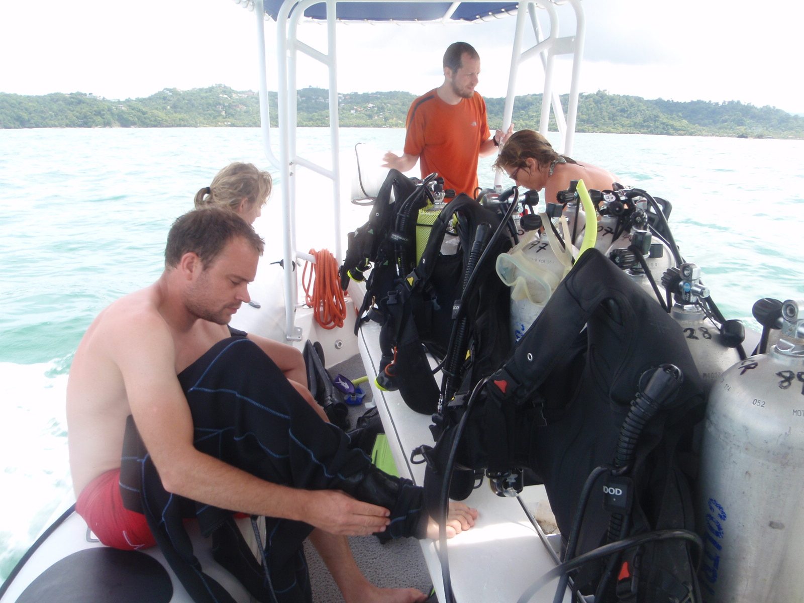 Getting ready to go diving! I am most likely testing out my camera case.