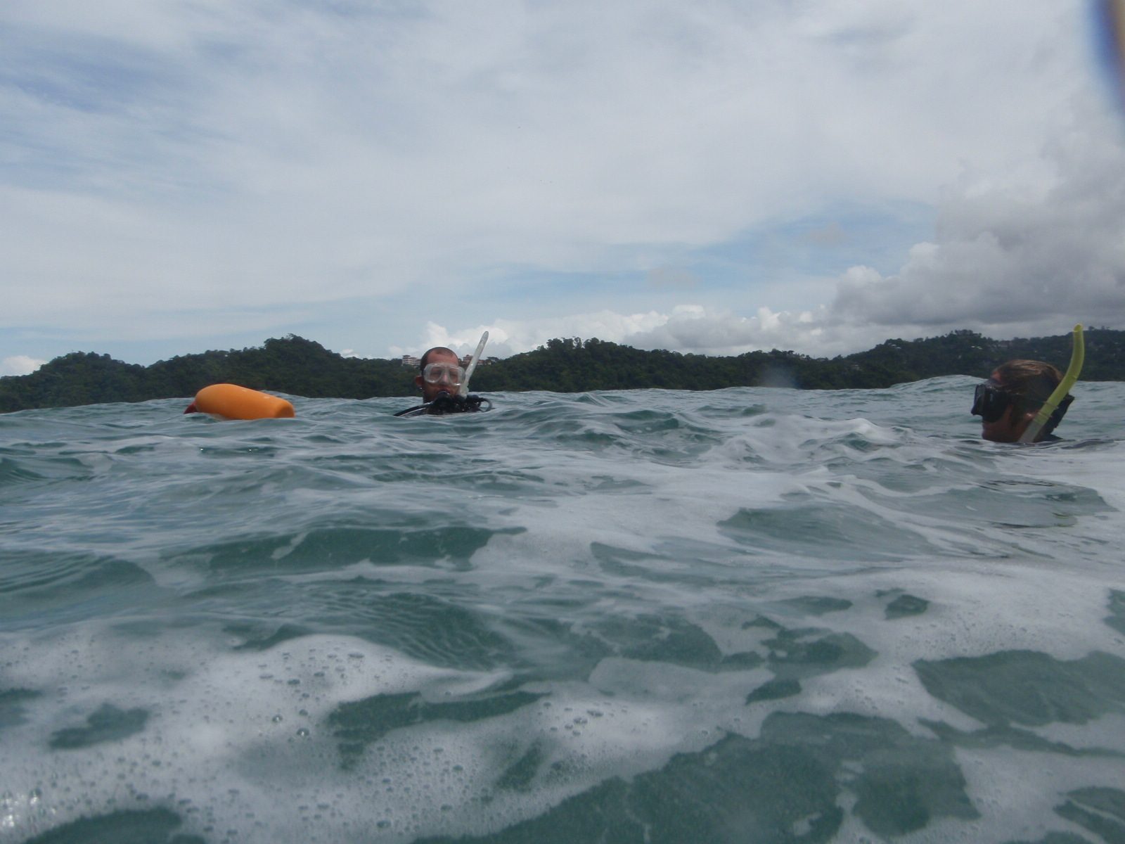 In the water and ready to go diving! I didn't even take my camera on the first dive, since I...
