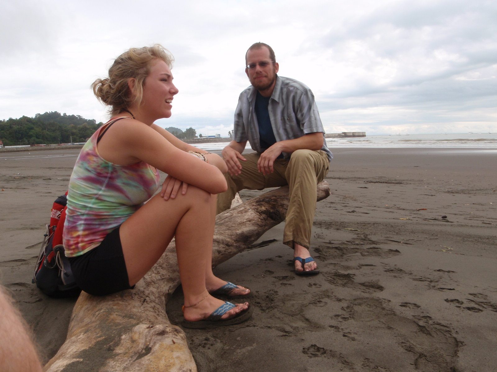 Hanging out on the beach. Diving means wake up early, busy until lunch, nothing much to do for...