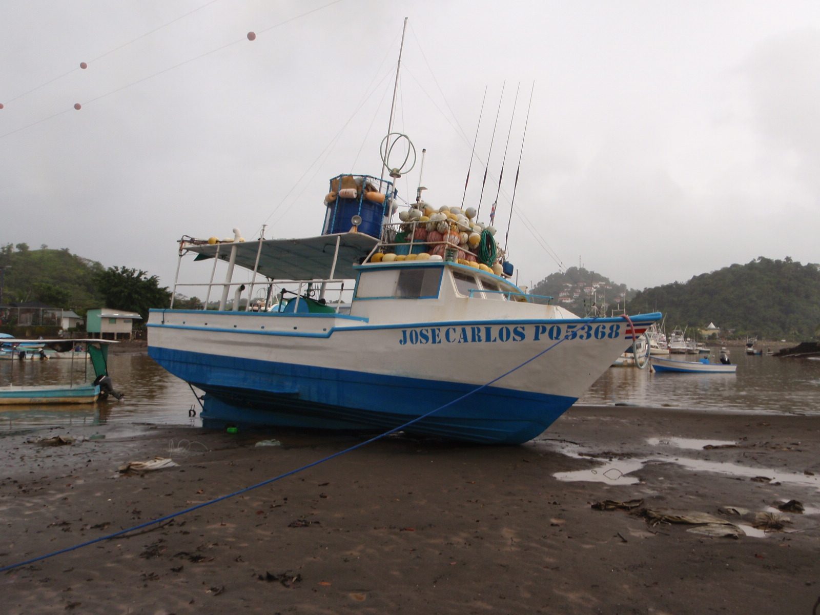The Jose Carlos has run aground. We had to get across this body of water. Predictably, the ride...