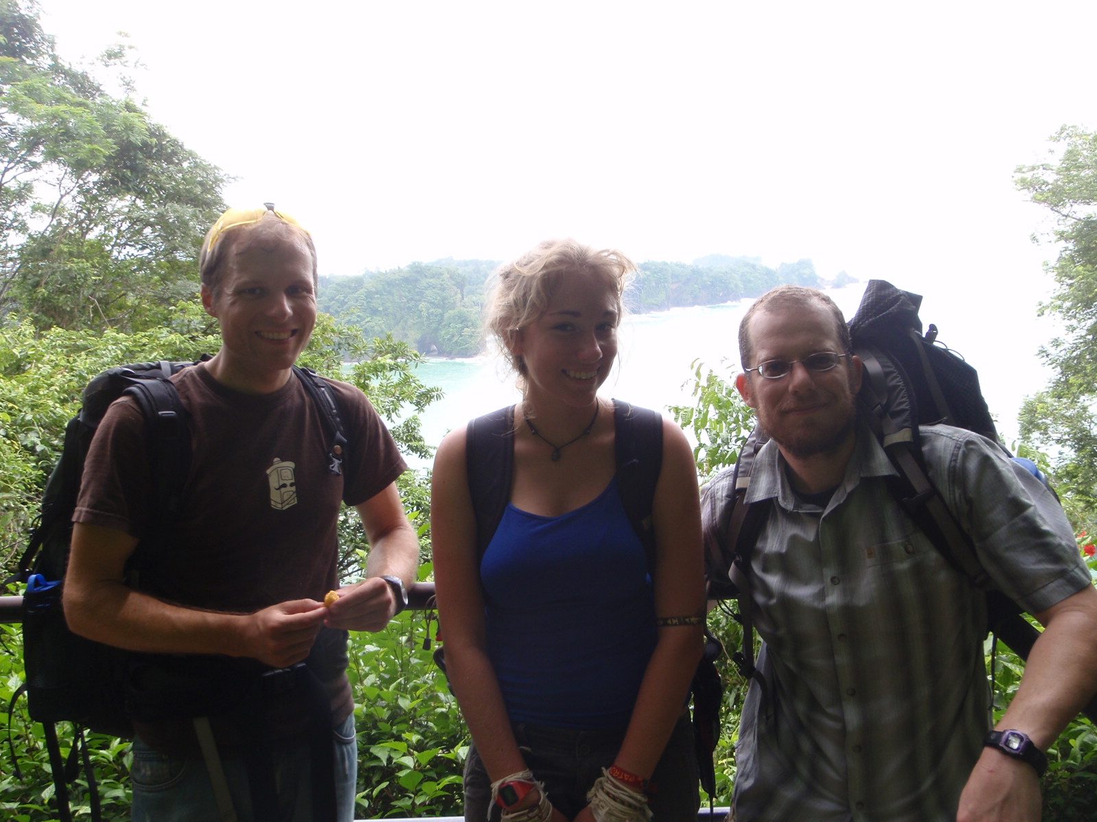 At the final viewing station.  A lot of sections of trail were closed for the rainy season.