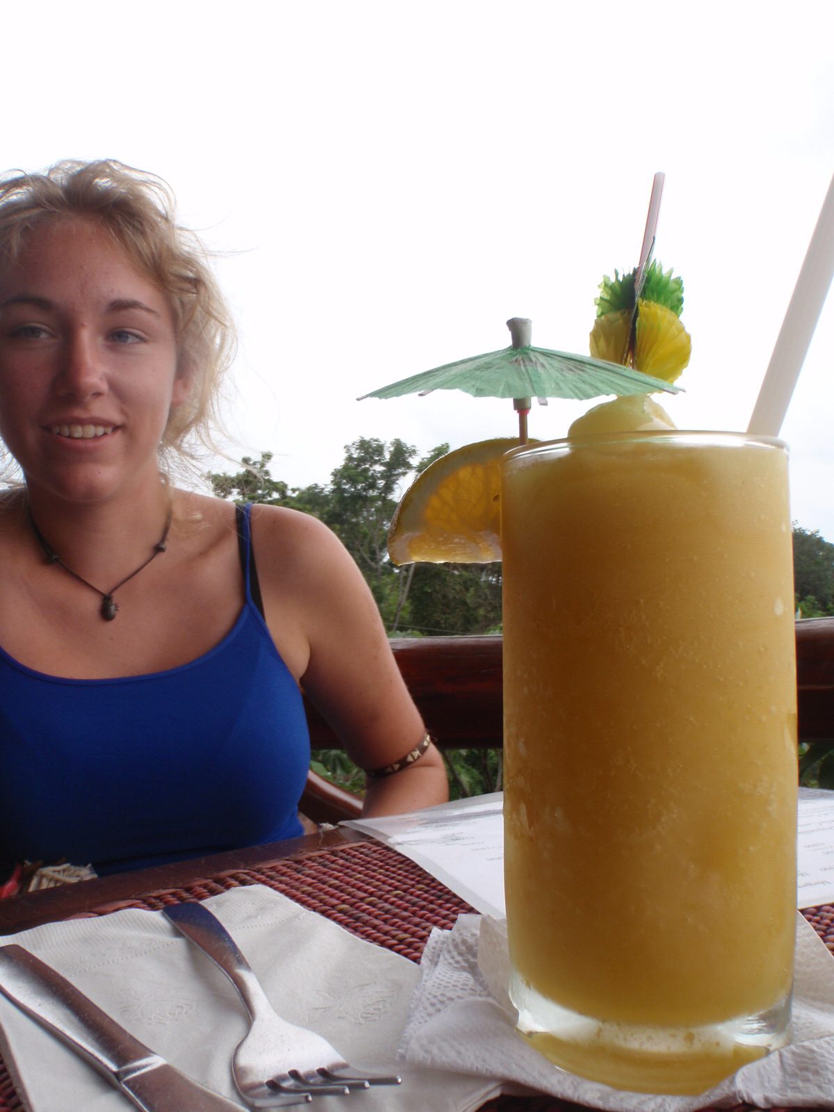 I can't even remember what this was, but it was very refreshing in the jungle heat.