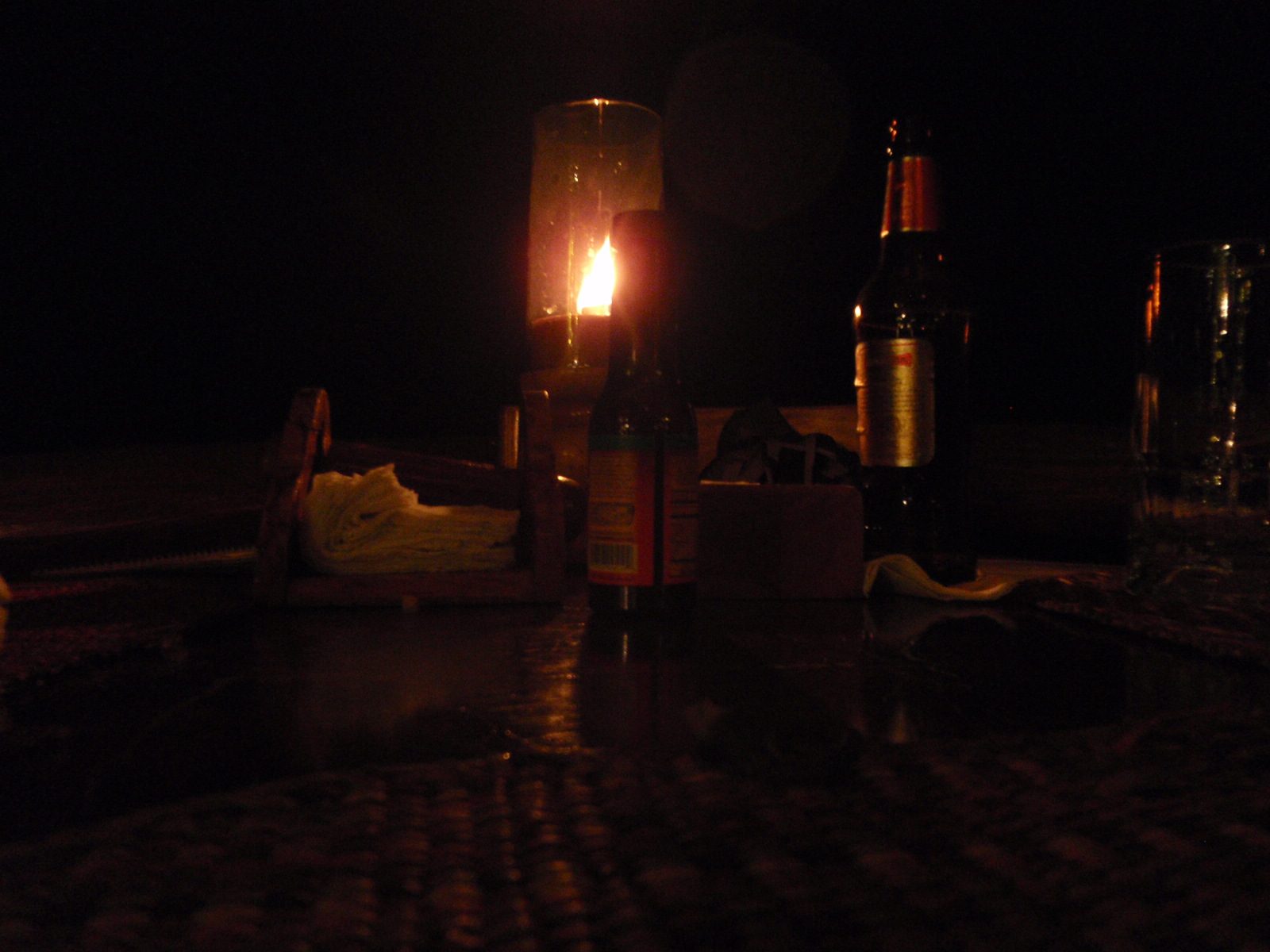 And then it got really dark. So, since it was almost 8pm, we decided we better head back to town.