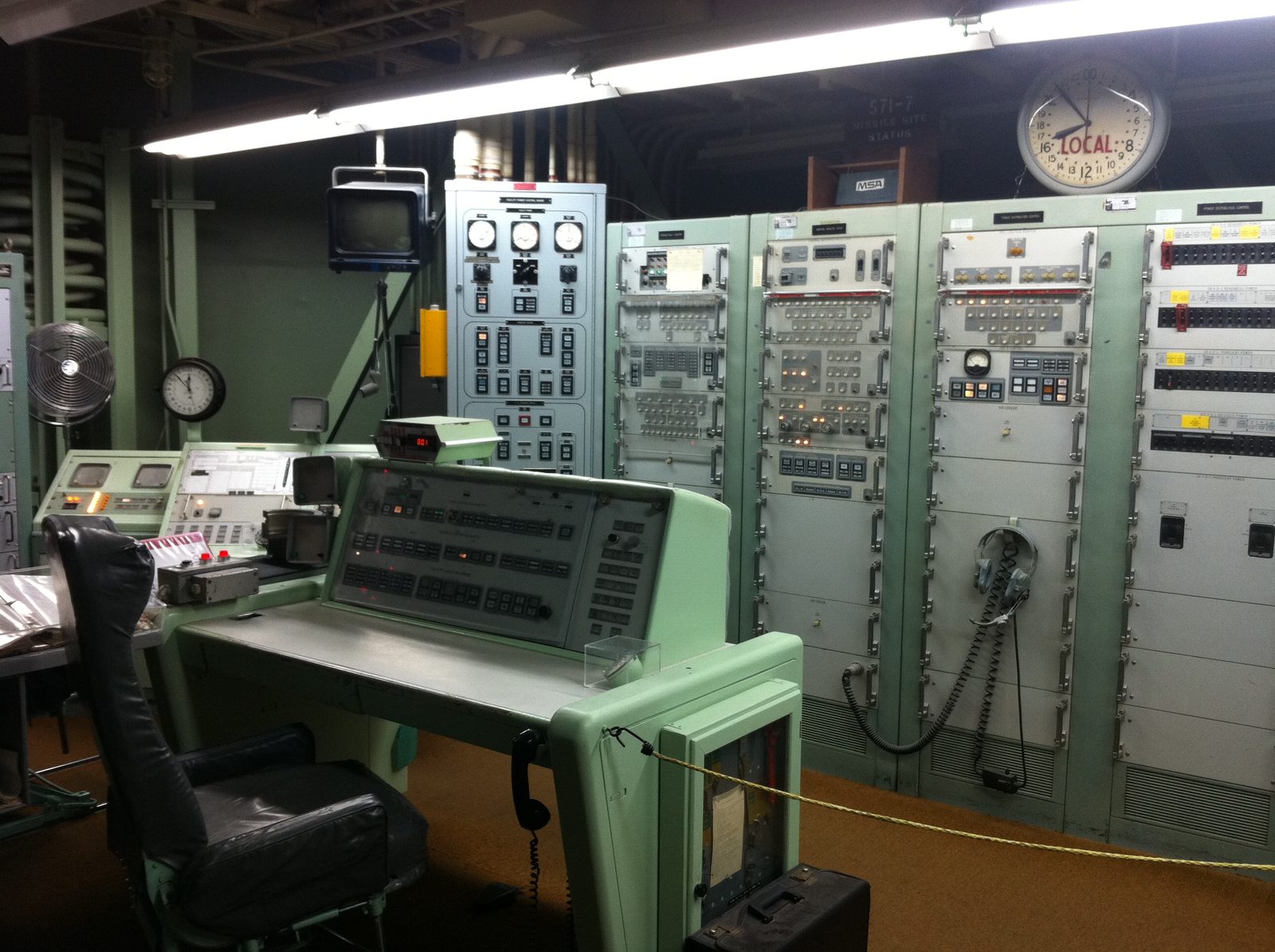 Control room.
