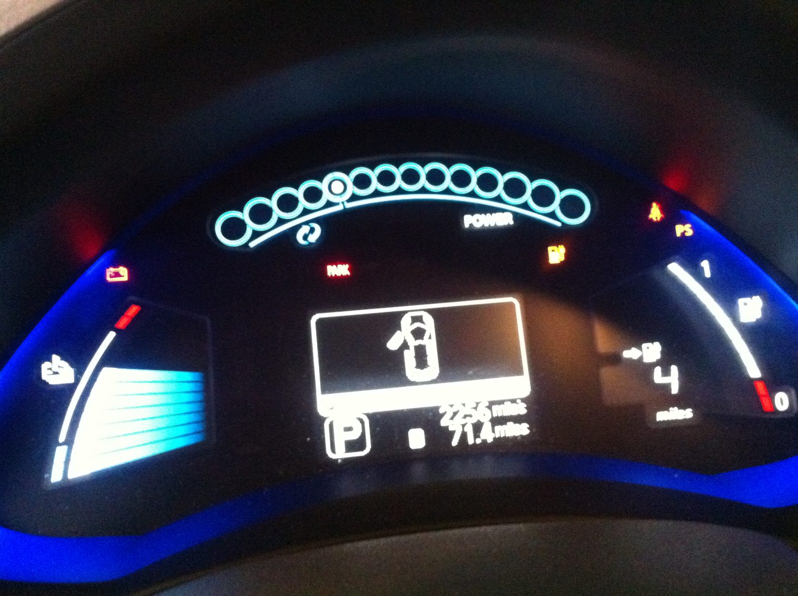 And we made it. With 4 miles to spare! I wish Dad had let me run the A/C!