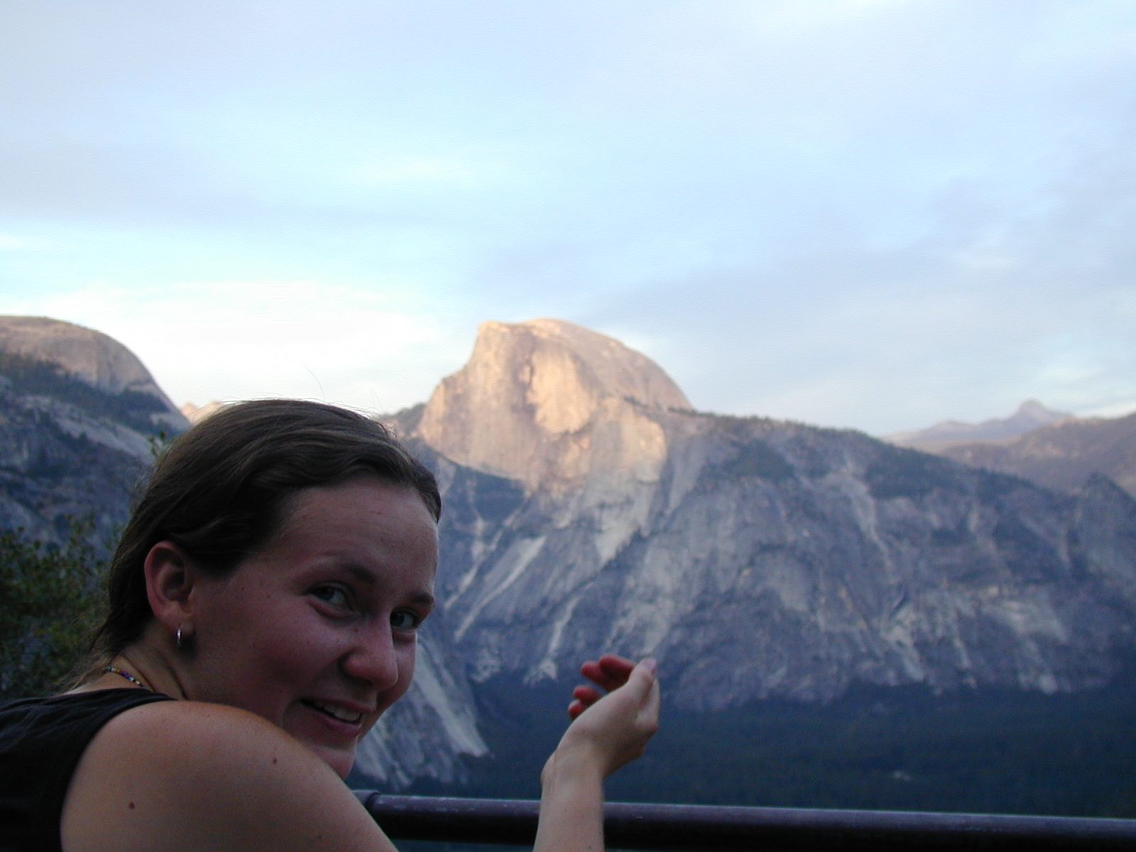 Here's half dome!