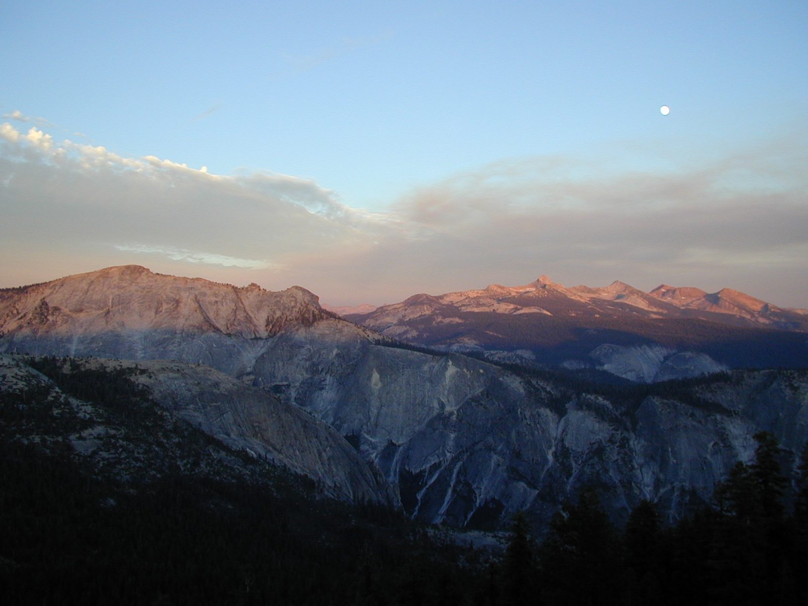Tenaya Canyon.  Cloud's Rest is the peak at the far left.  Four and a half years later John...
