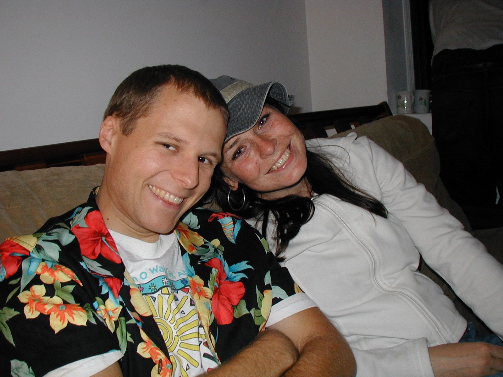 John and Vroni at Alison's 23rd birthday party.