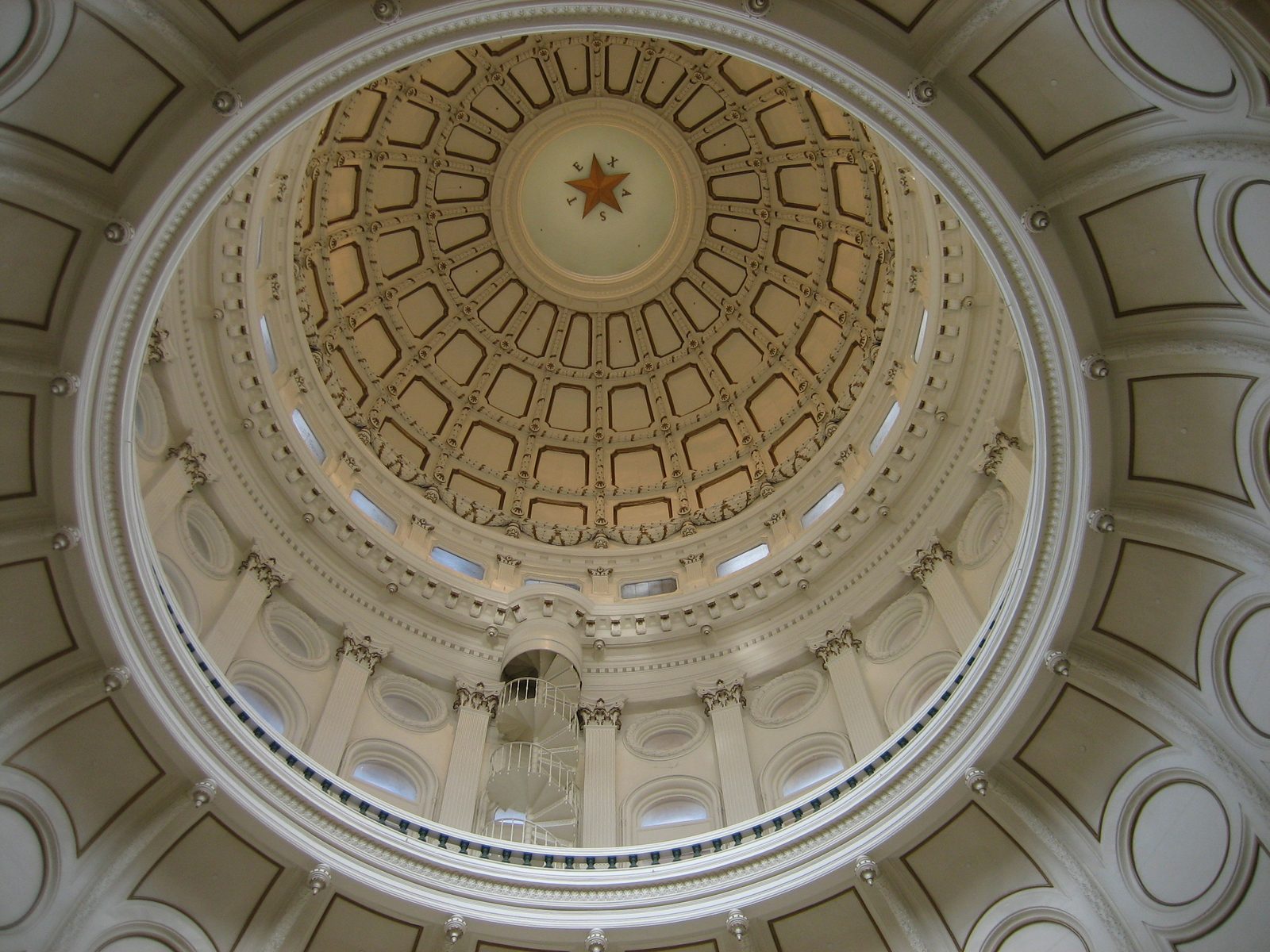 Dome interior.  Much lower than the exterior but still very impressive.  Around the dome are...