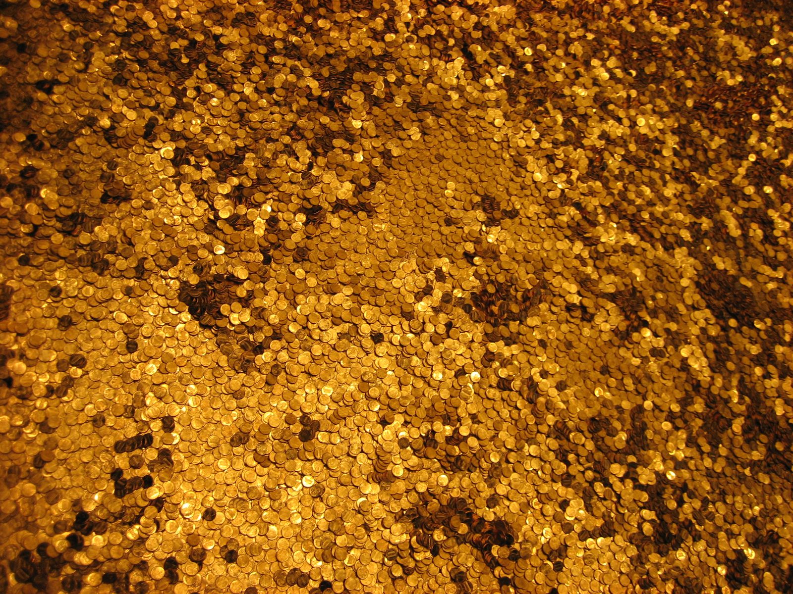 Lots of pennies.