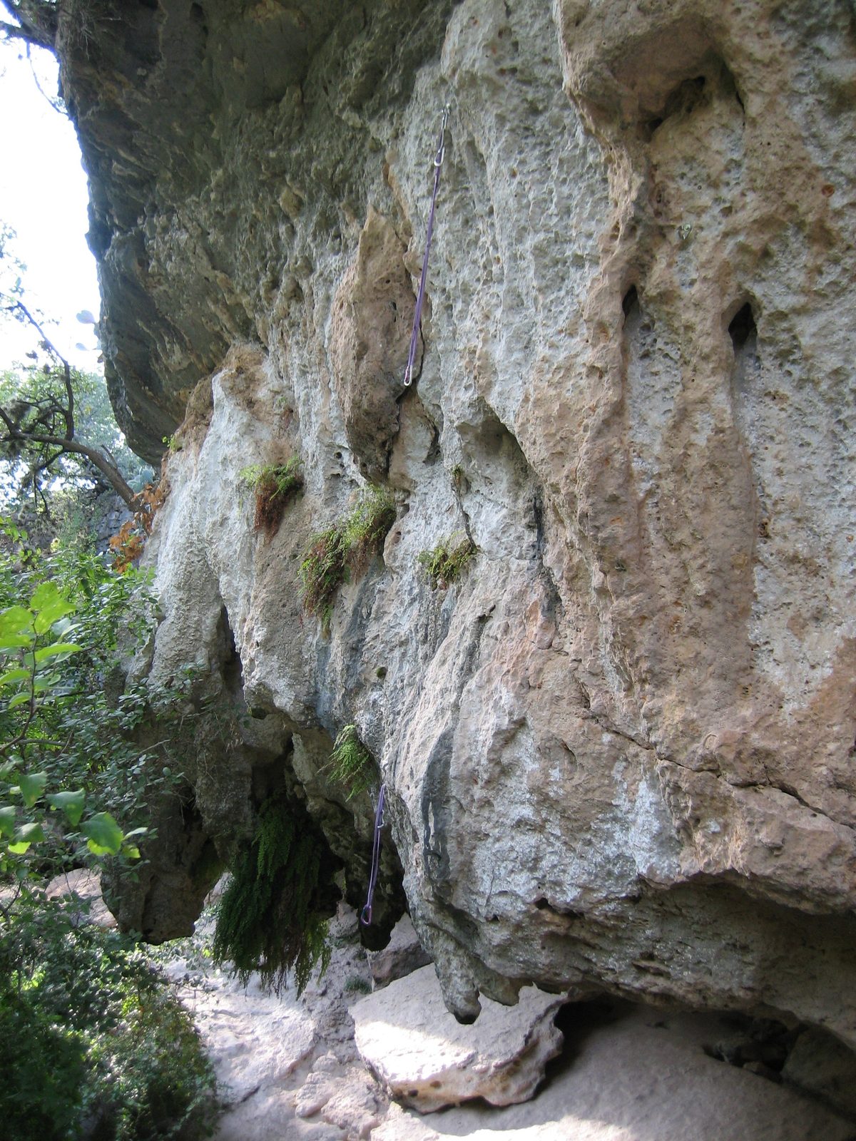 Outside of main cave #2.