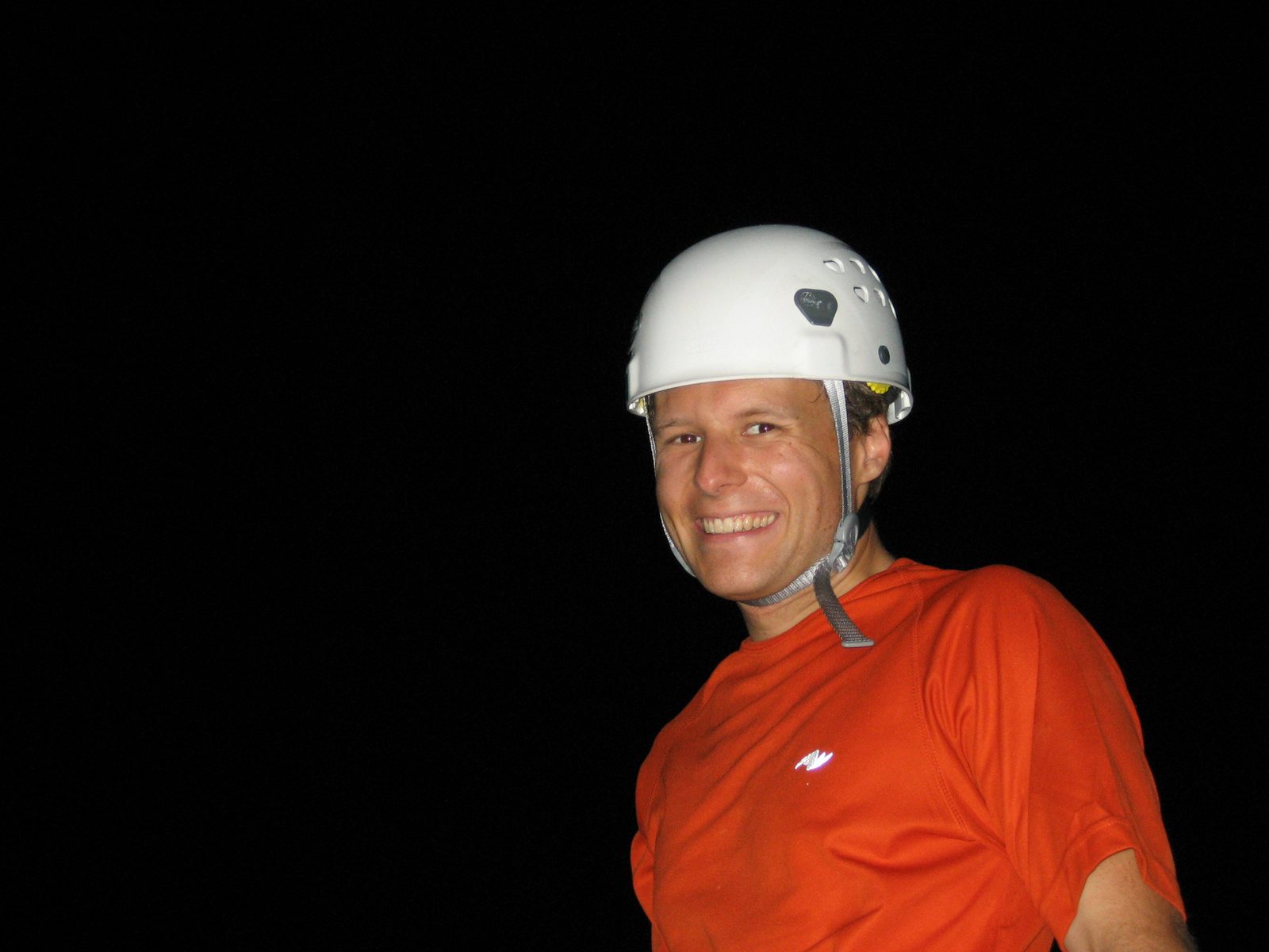 Climbing at night is fun :).  Standing on the tippy-top of Enchanted Rock watching stars.  Not...