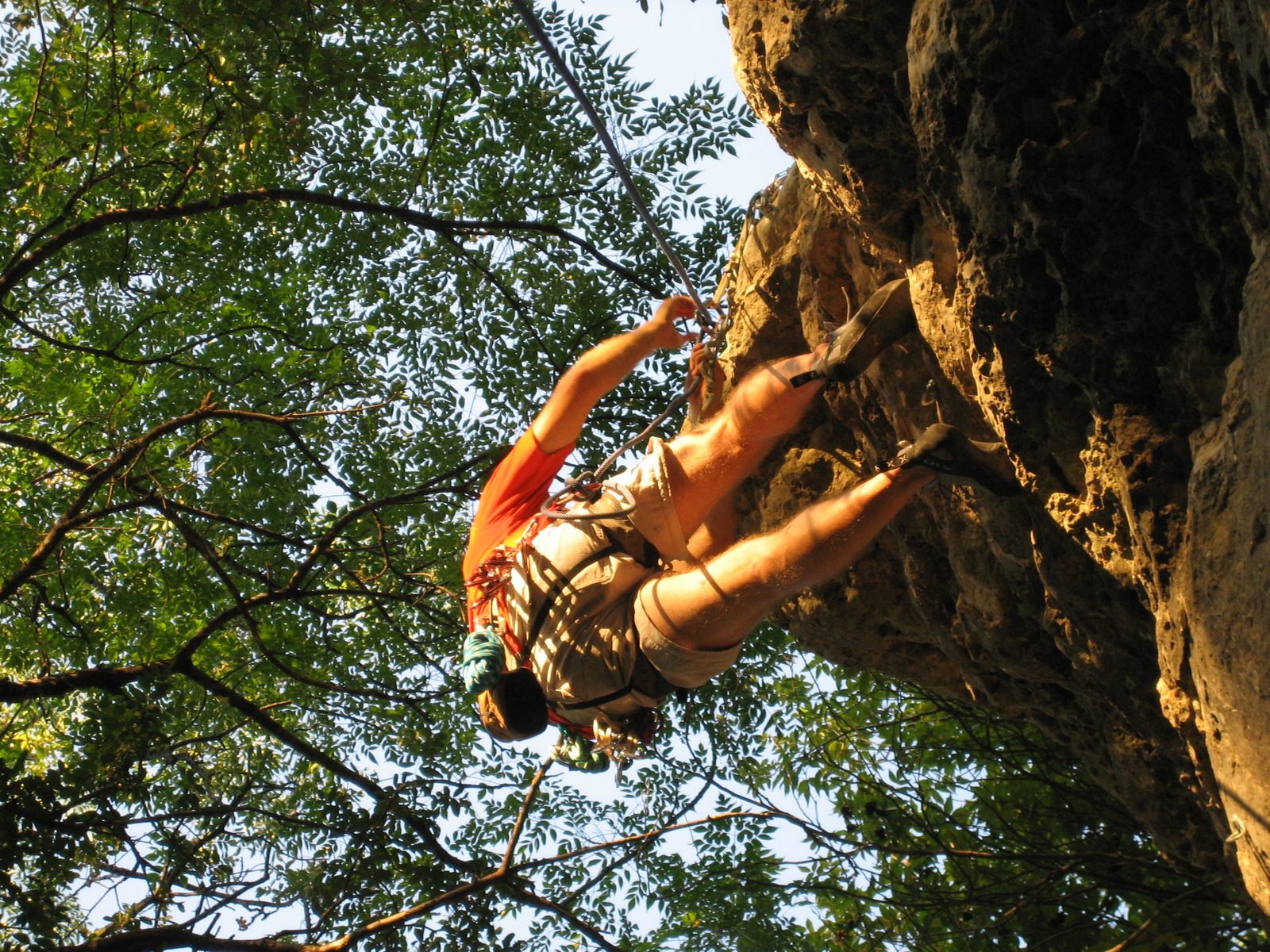 Getting to the top.