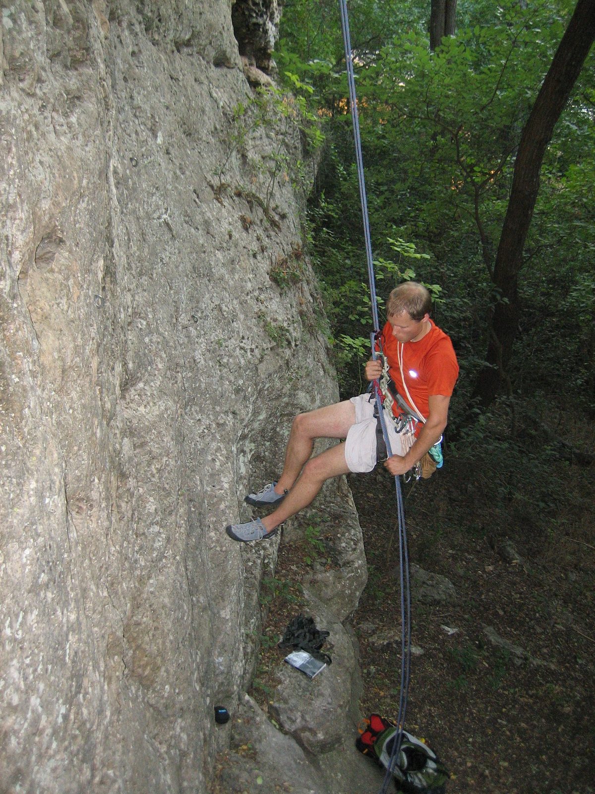 Nearing the bottom...