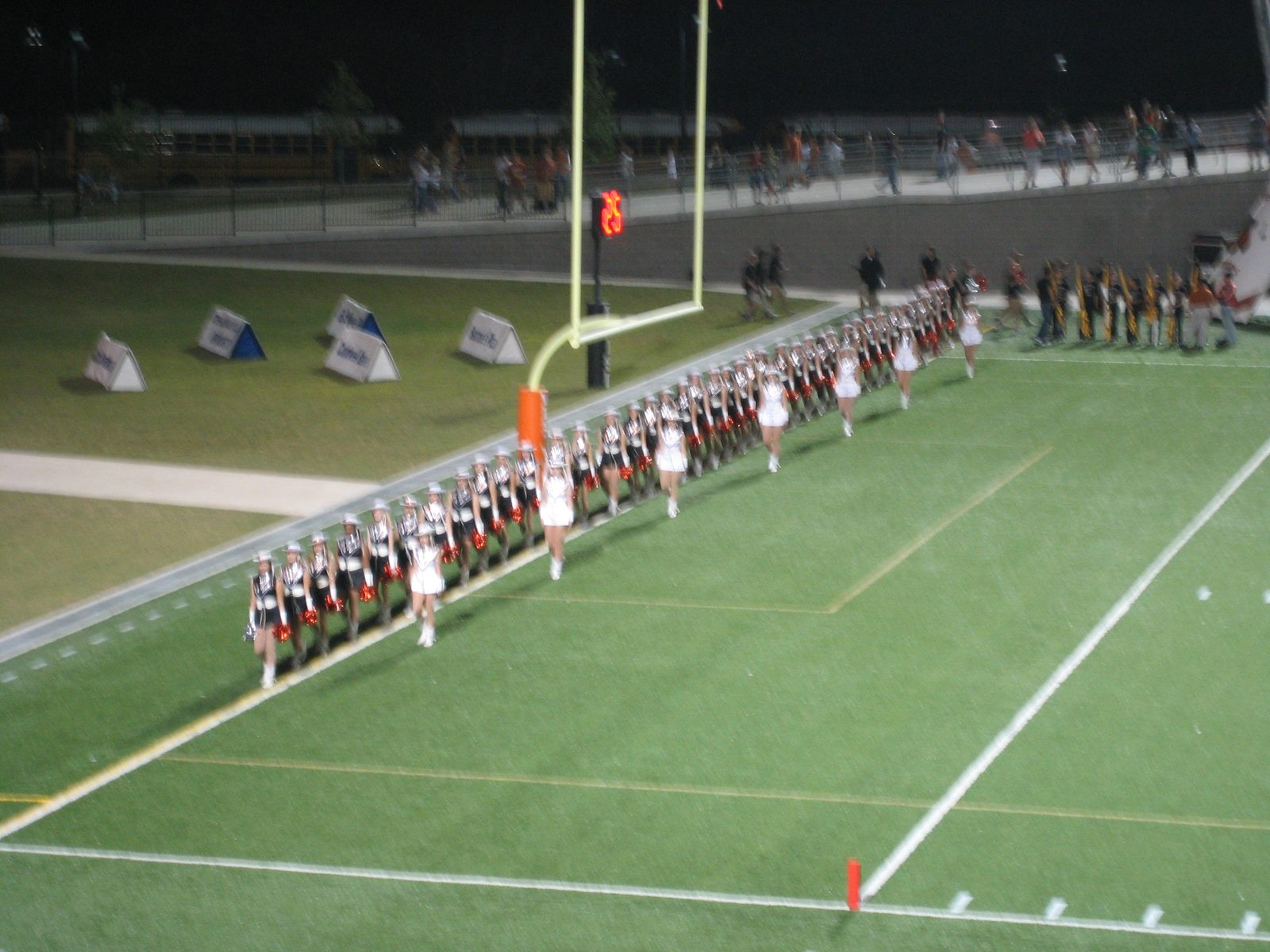 Not really sure what this group was... some kind of cheer / flag / spirit group.