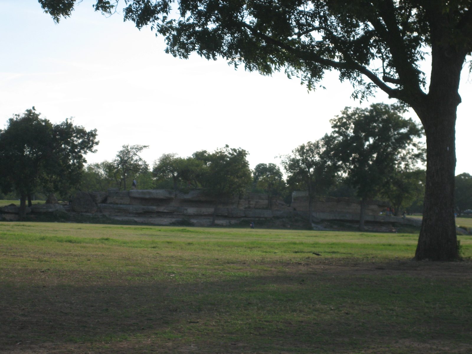 Fun (though small) rocks in the middle of Zilker.  Could be fun to climb, although possibly not...