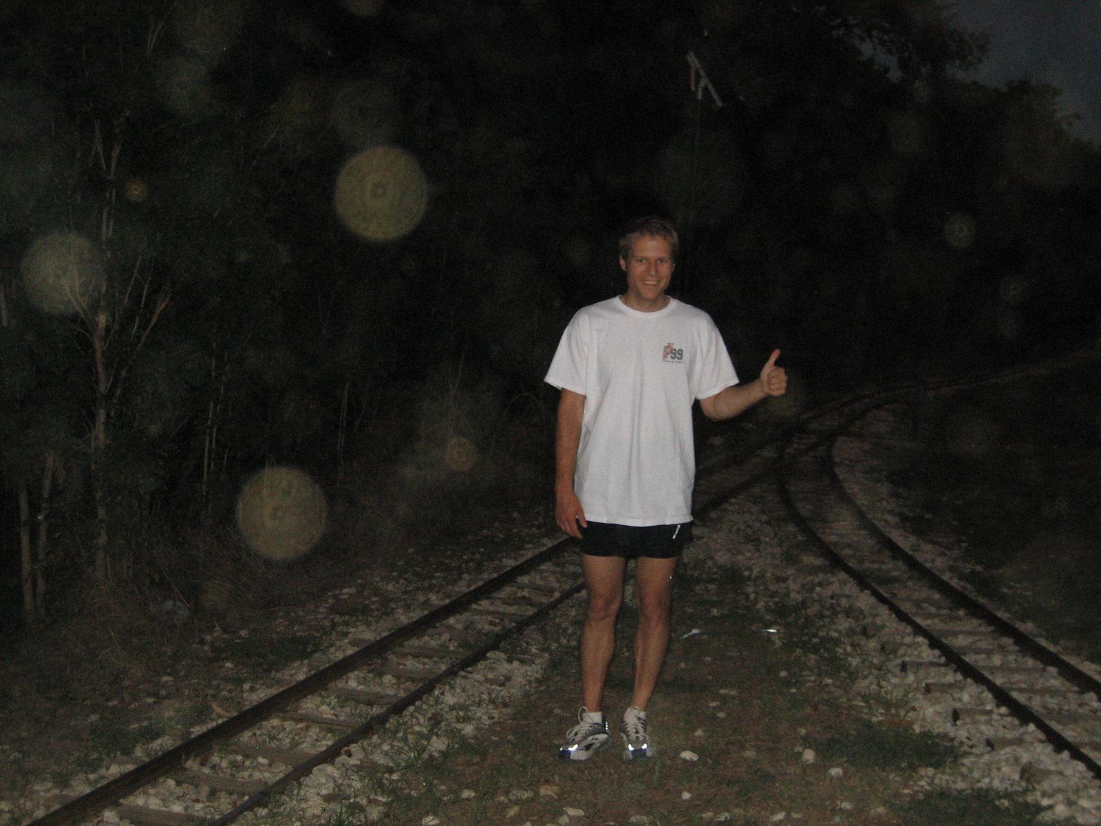 Miniature train in Austin.  No, we did not get to ride it.  No, we didn't even see it.