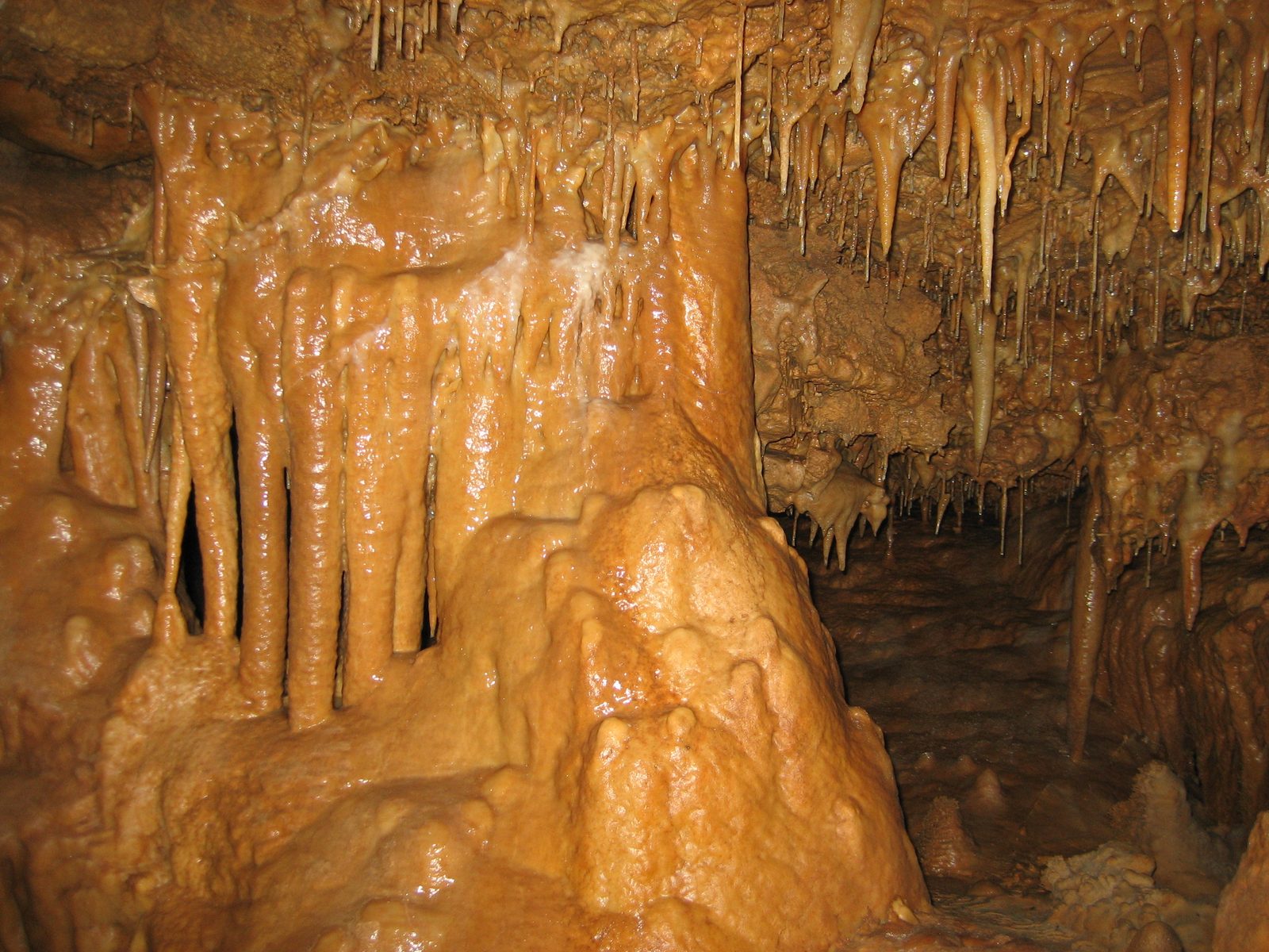 Fun cave formations.