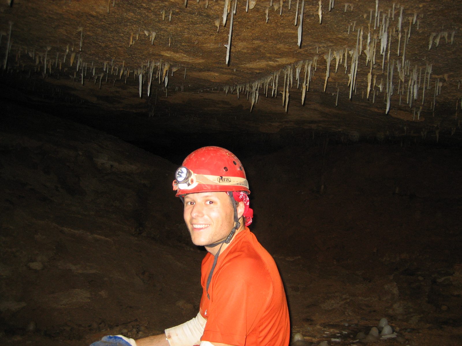 John, taking a breather.