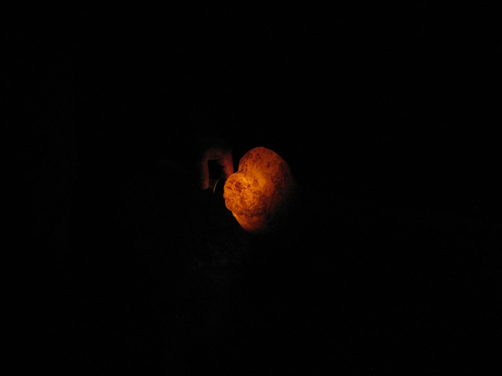 Calcite, apparently, is translucent.  "It's like the moon.  Exploding." -cgh