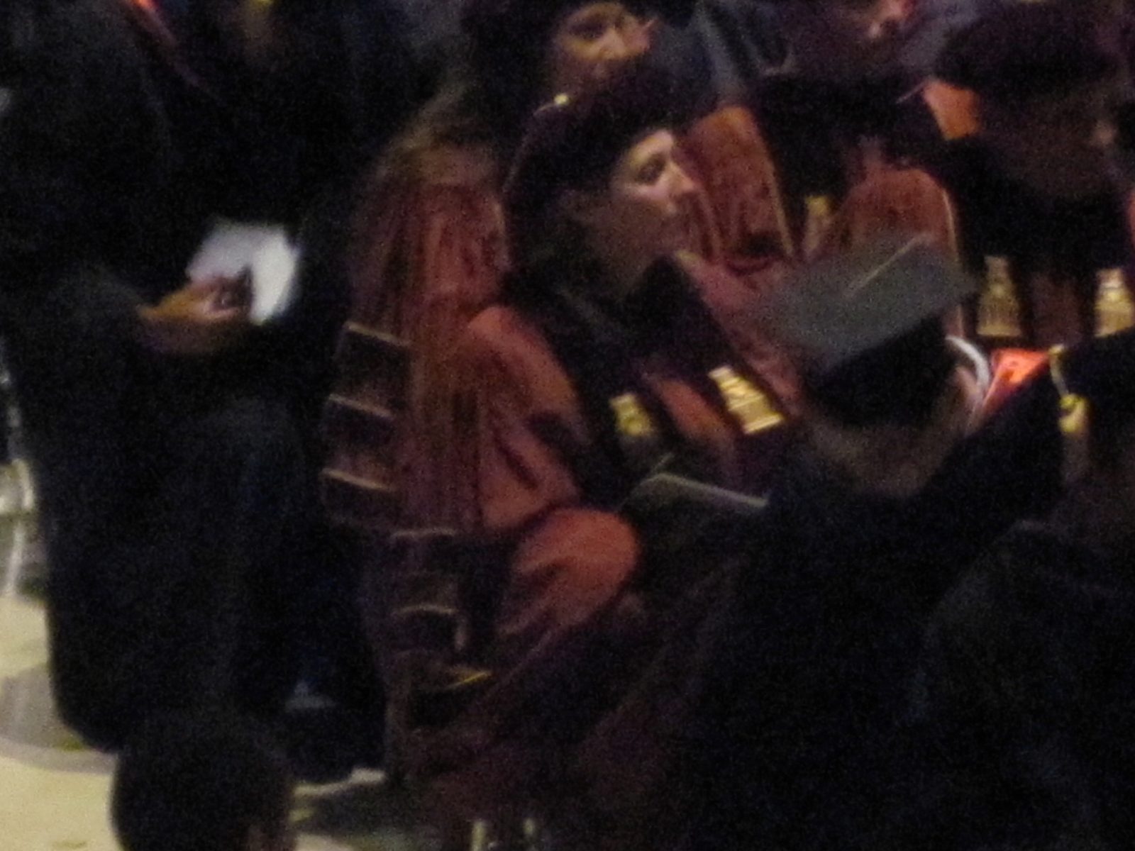 Close up of Catherine at commencement.