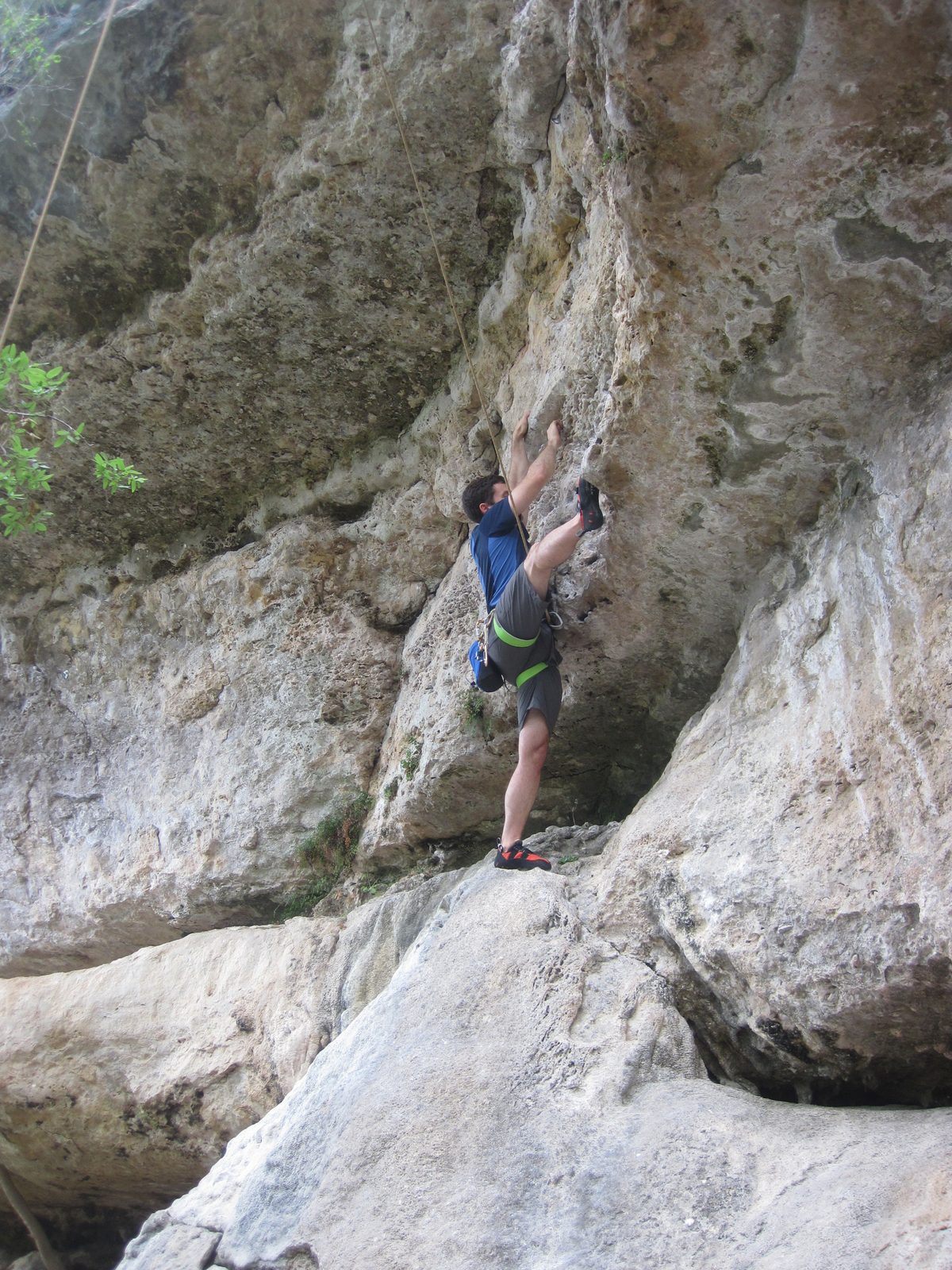 Jay, getting a leg up on T-Roofic.