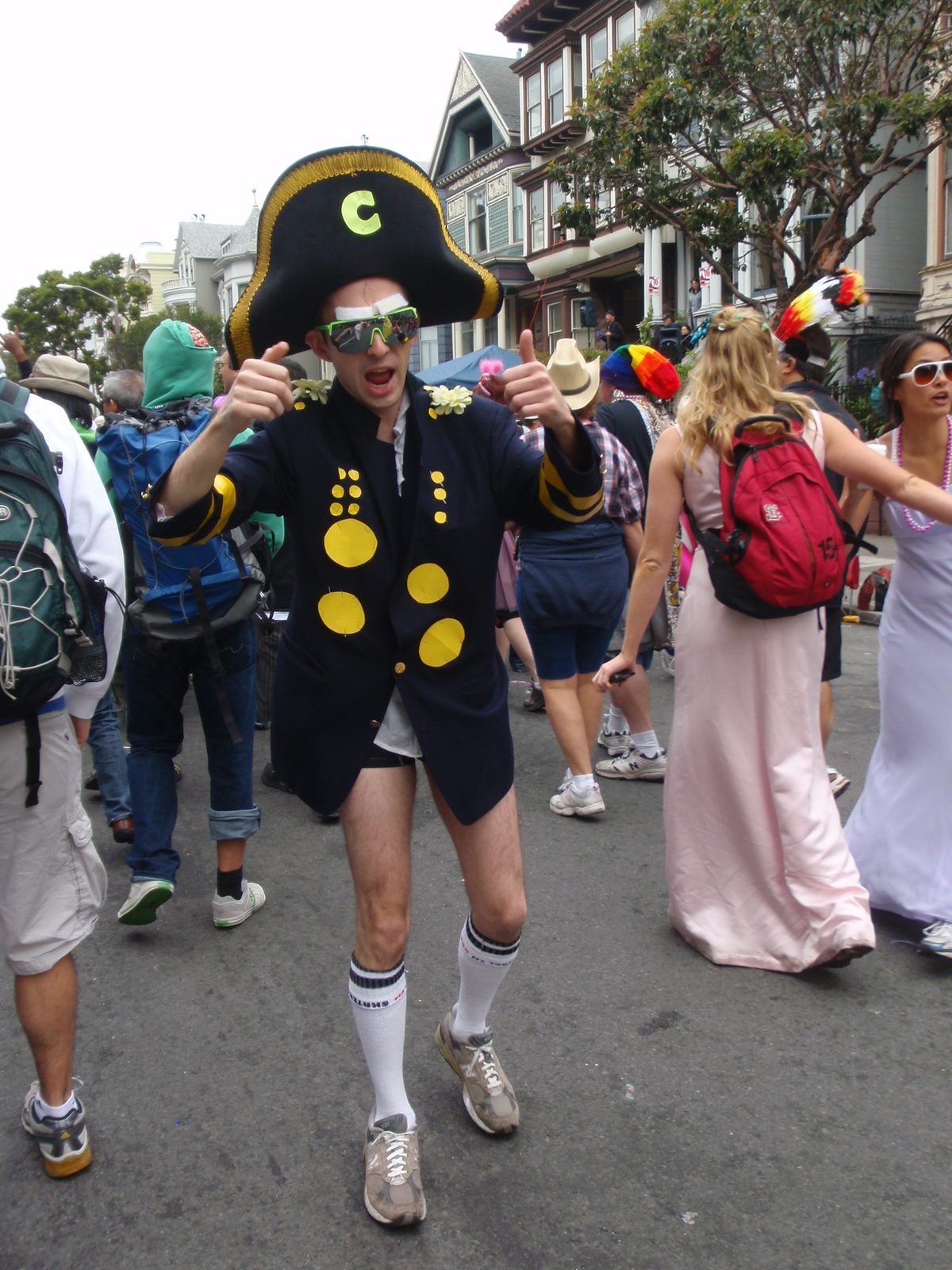 As luck would have it, a block before we were to turn off onto a side street to get brunch, we...