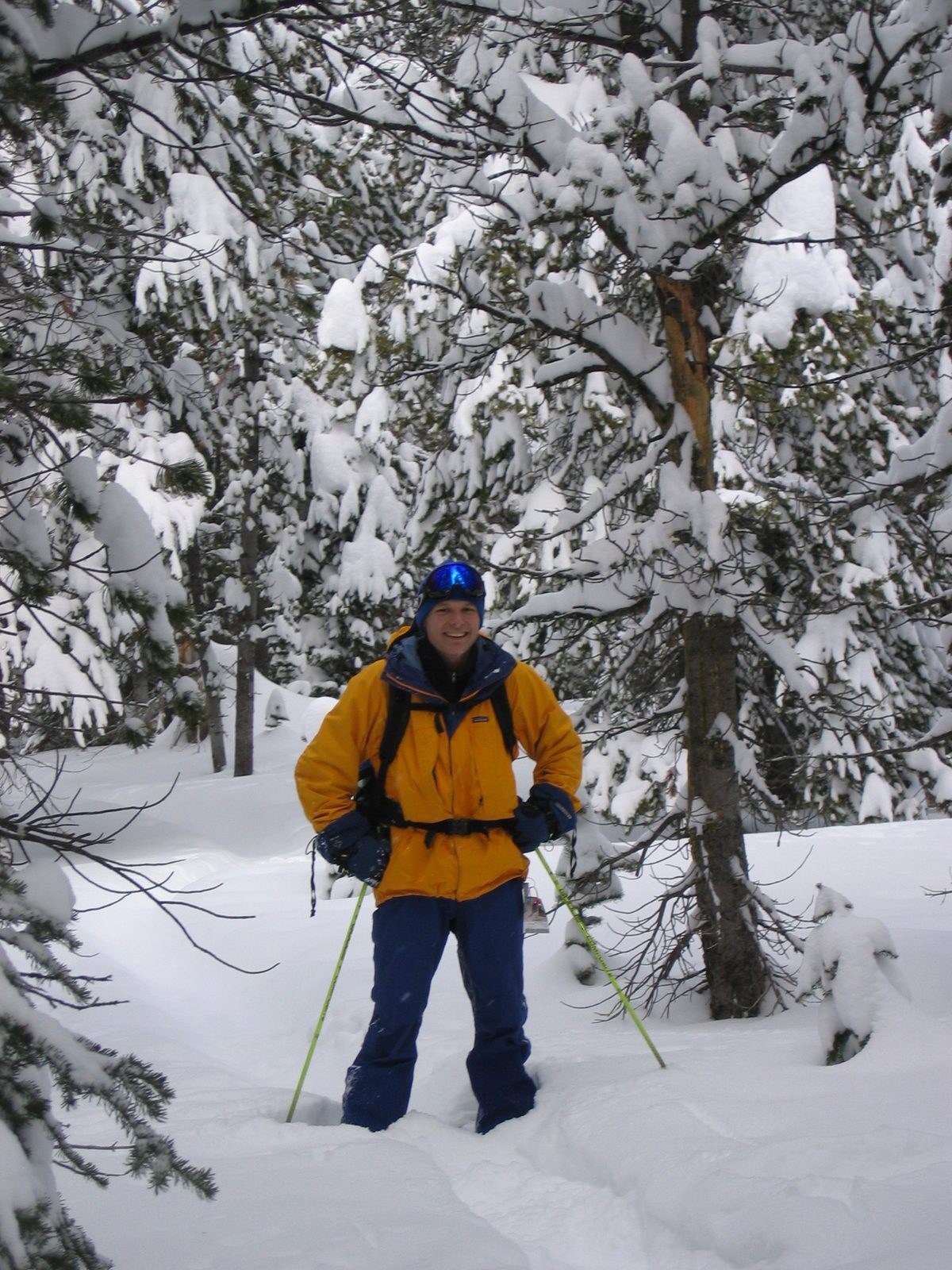 John in the woods.