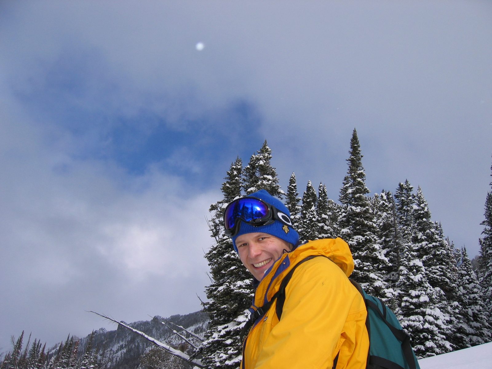 John, having made it out of the woods.