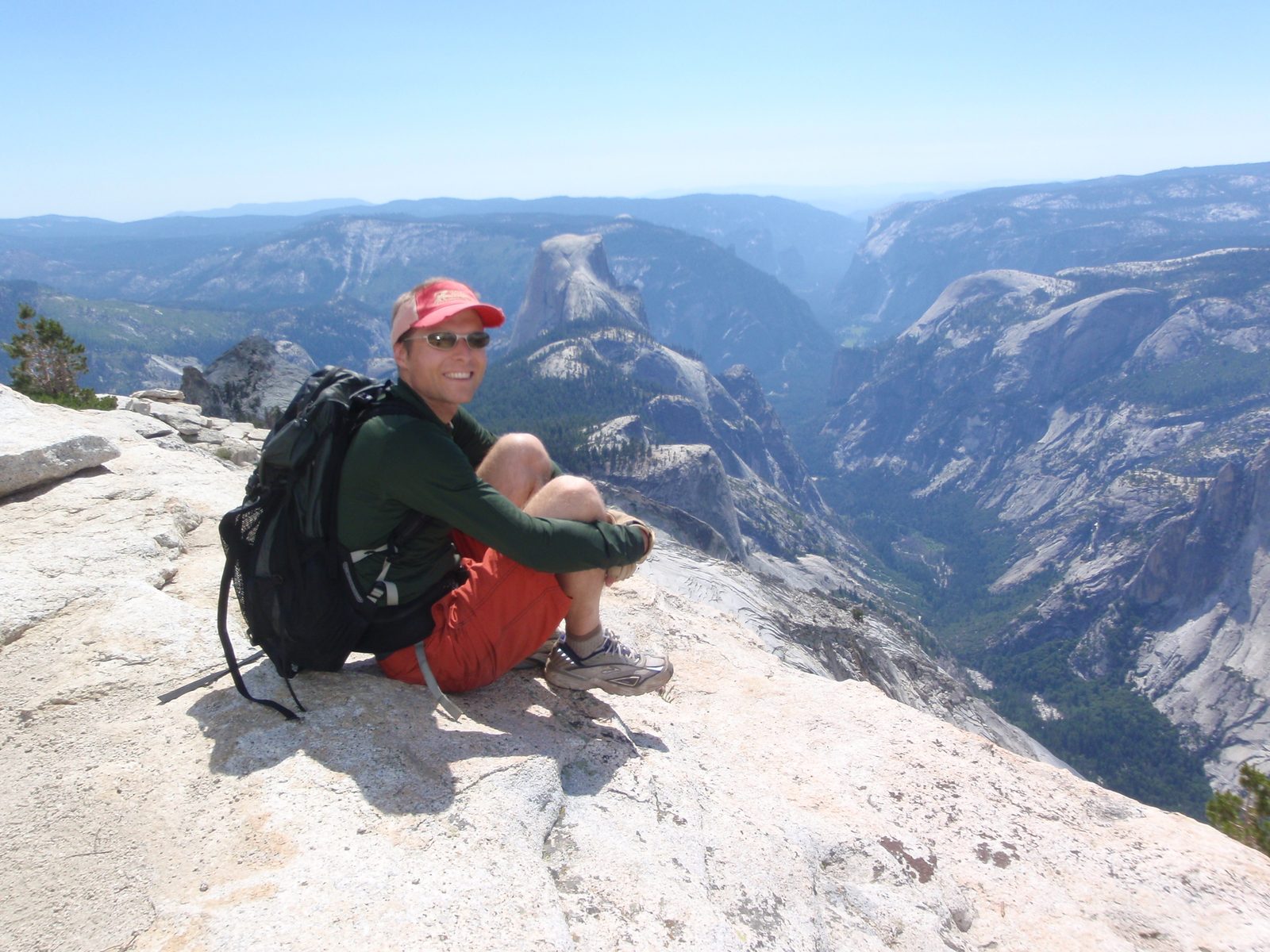 John and Half Dome.