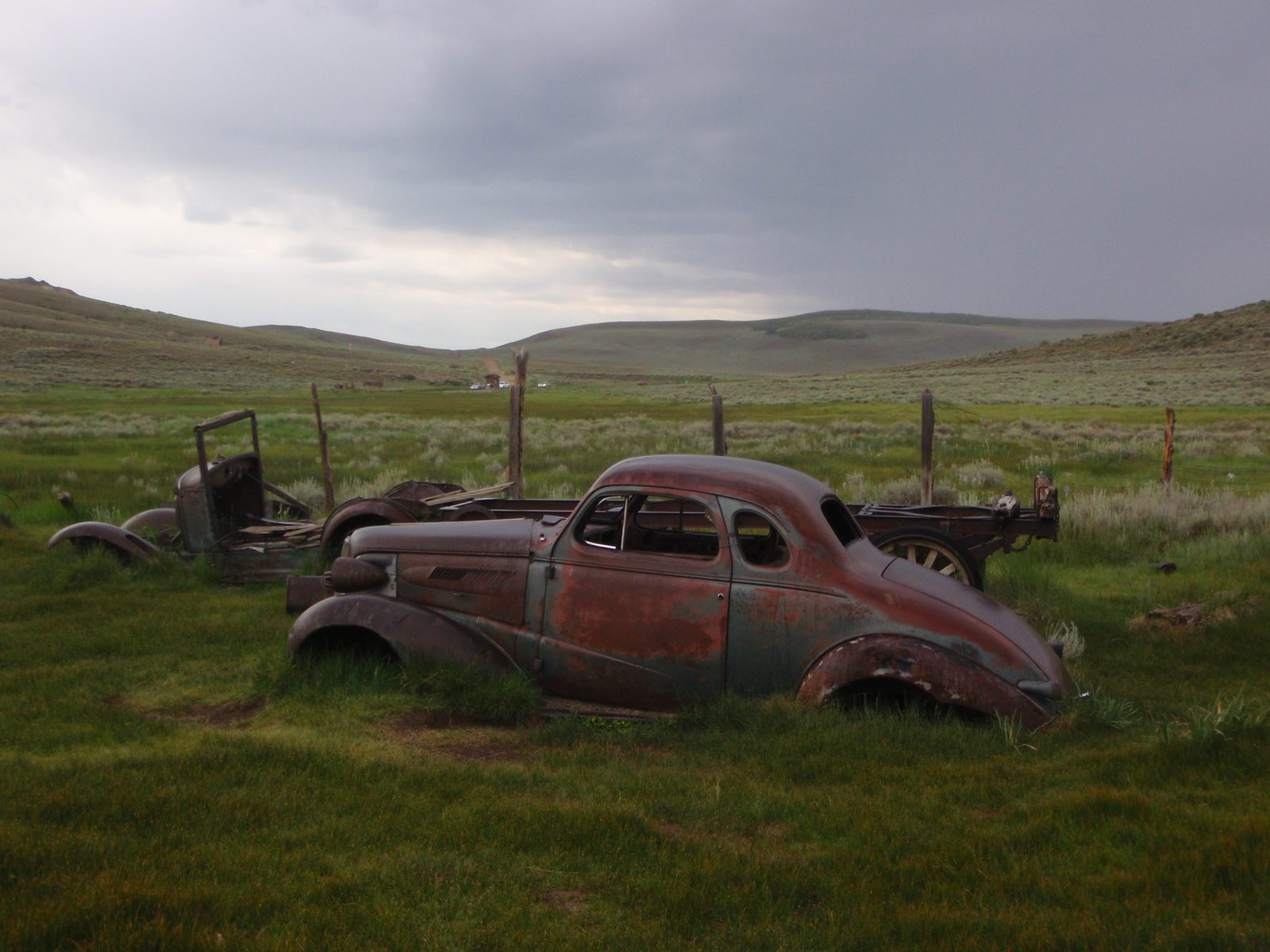 Cool old car.
