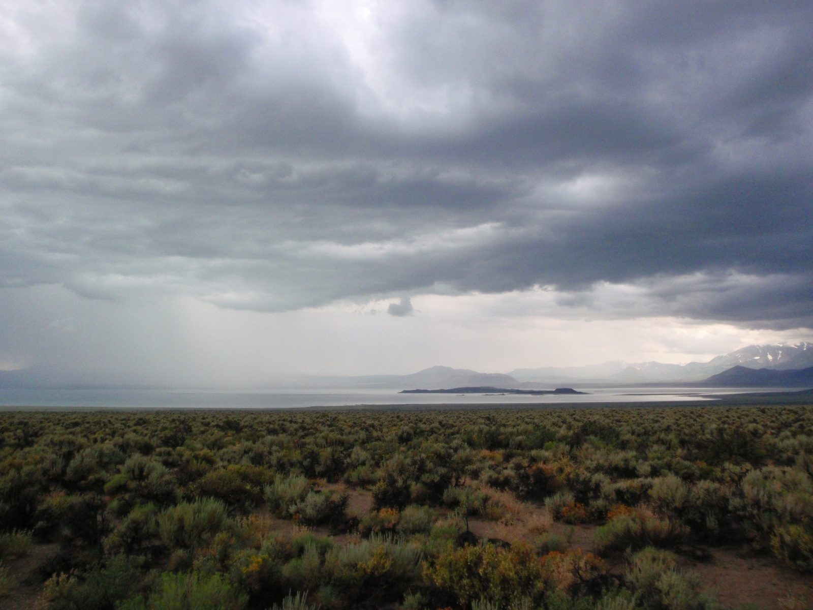 Mono Lake viewed from the north.